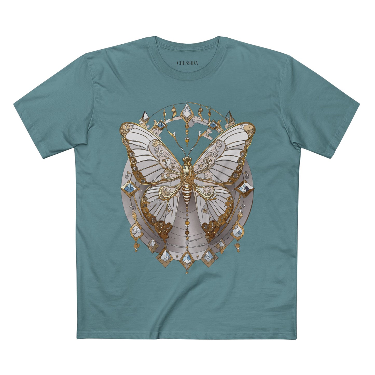 Butterfly shirt, Shirt with Butterfly, Tee Shirt with Antique Butterfly