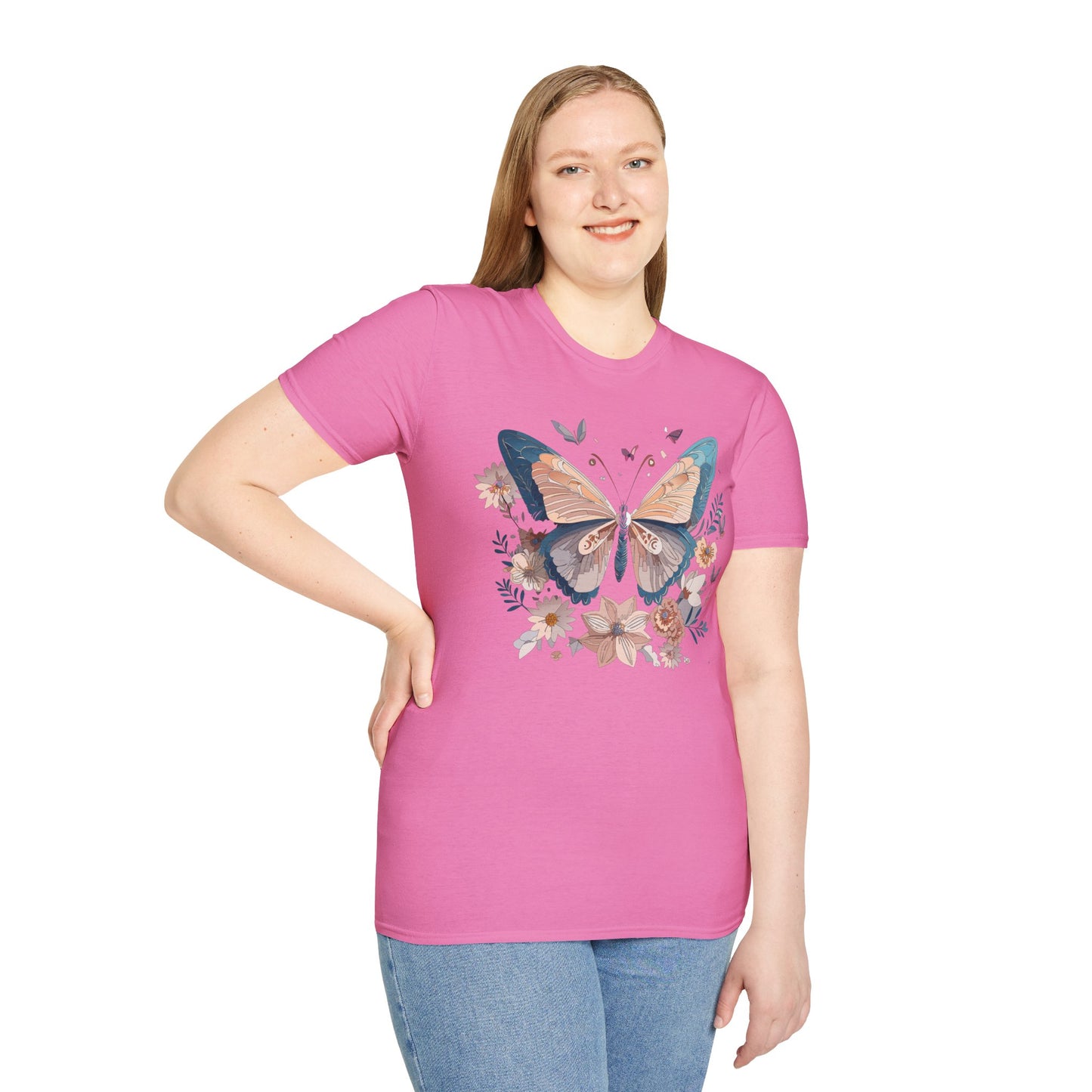 Butterfly Shirt, T Shirt with Butterfly, Monarch Shirt