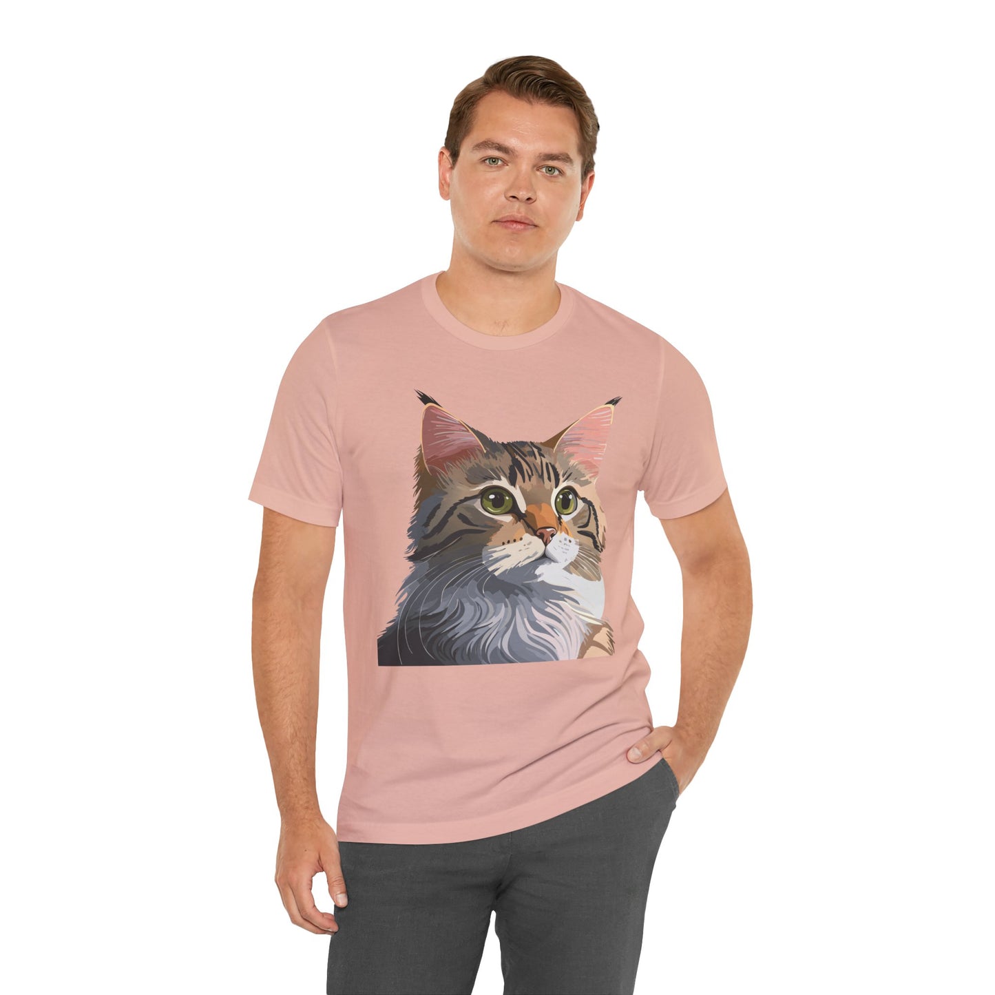 Unisex Animal Shirt, Tee Shirt with Animals, Art Design Tee Shirt, Wild Animals Shirt