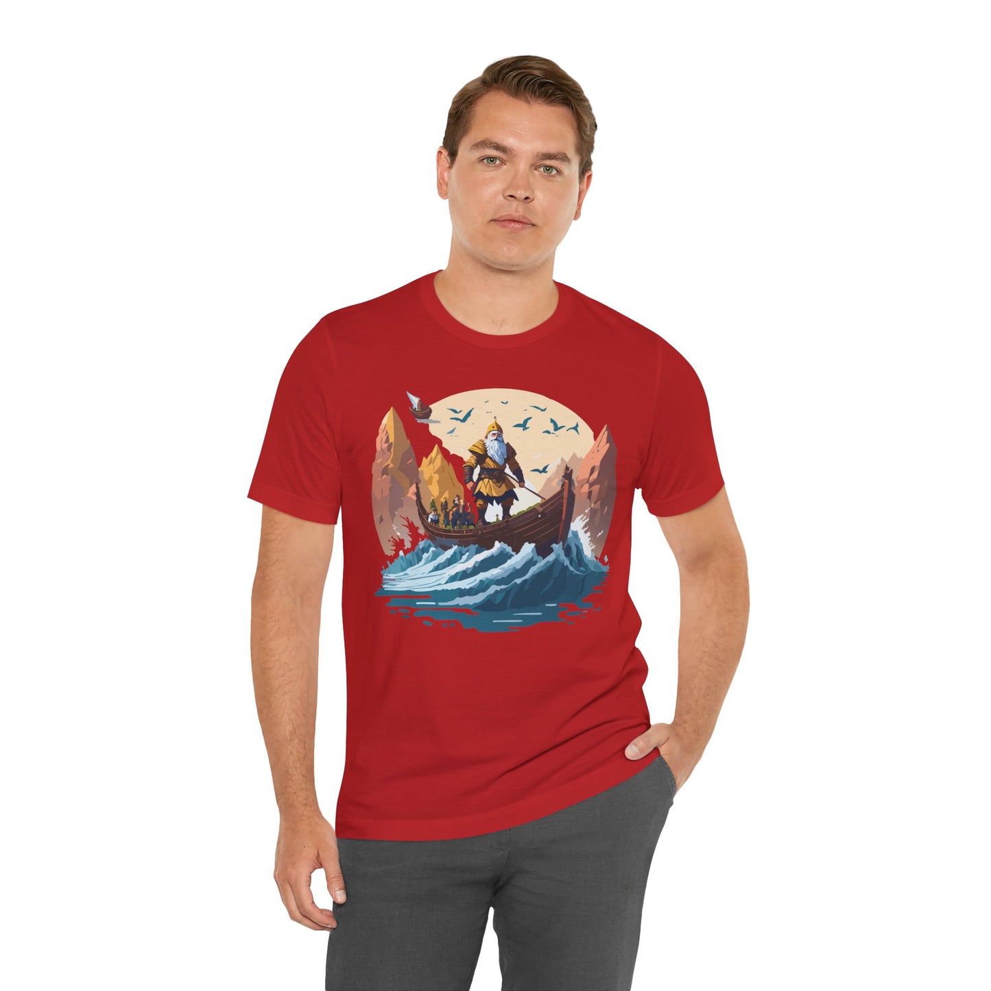Unisex Viking Shirt, Nordic Shirt, Tee Shirt with Vikings