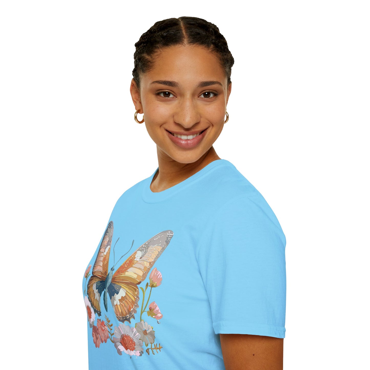 Butterfly Shirt, T Shirt with Butterfly, Monarch Shirt