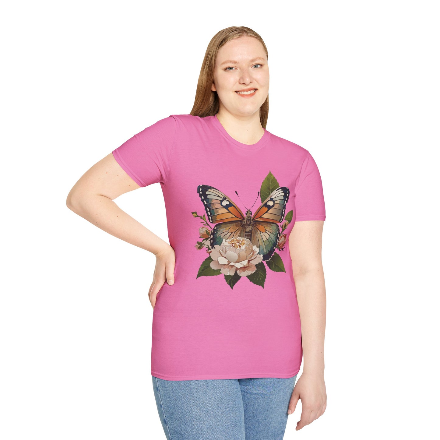 Butterfly Shirt, T Shirt with Butterfly, Monarch Shirt