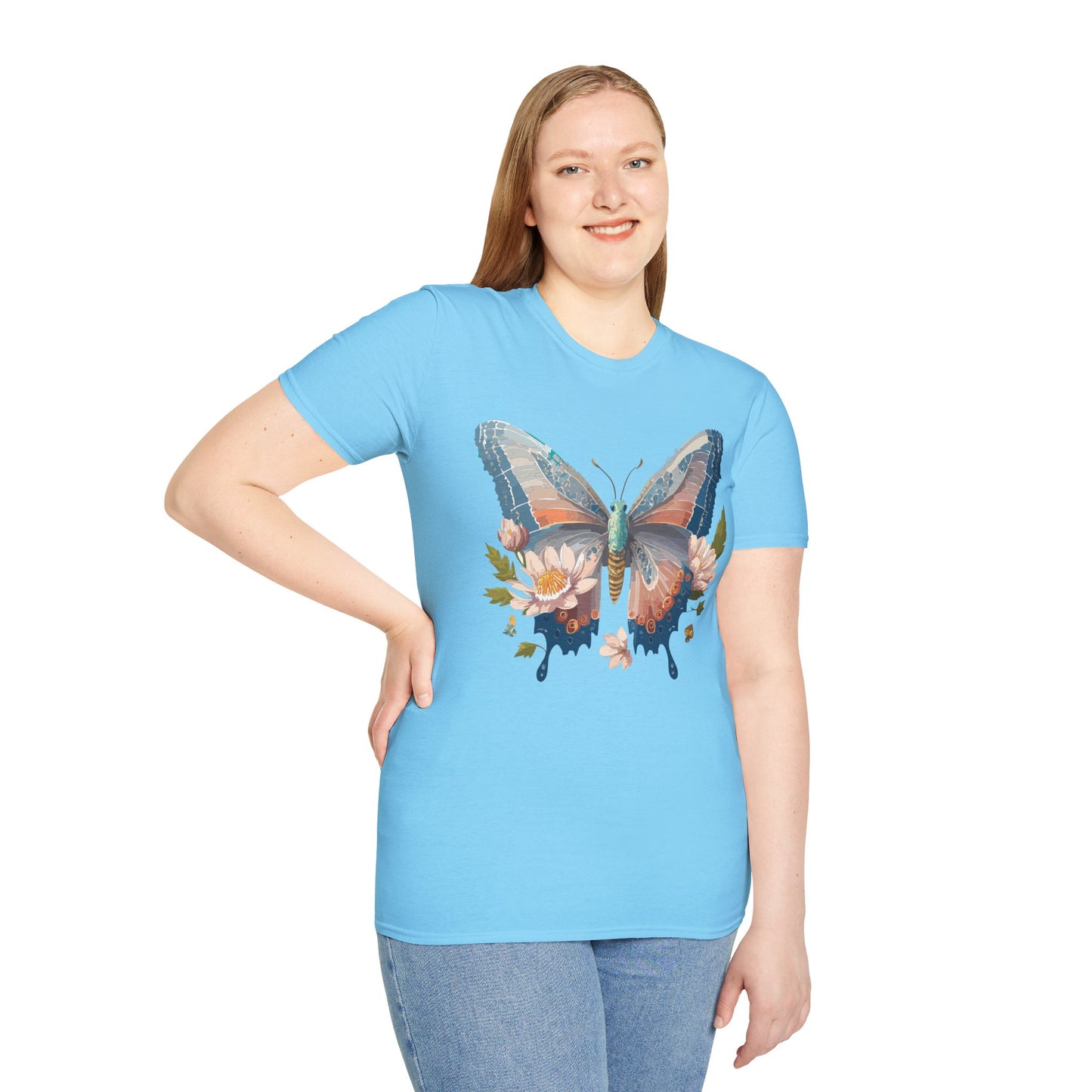 Butterfly Shirt, T Shirt with Butterfly, Monarch Shirt