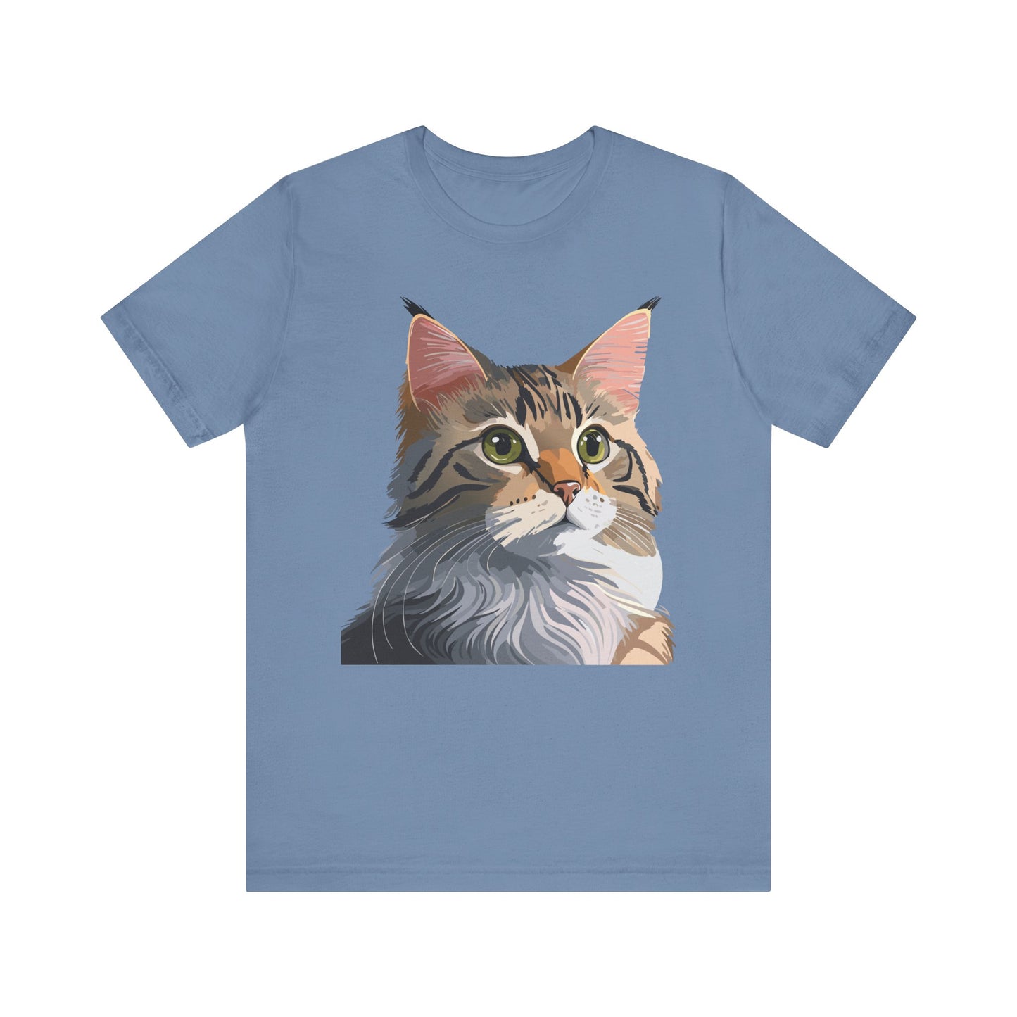 Unisex Animal Shirt, Tee Shirt with Animals, Art Design Tee Shirt, Wild Animals Shirt