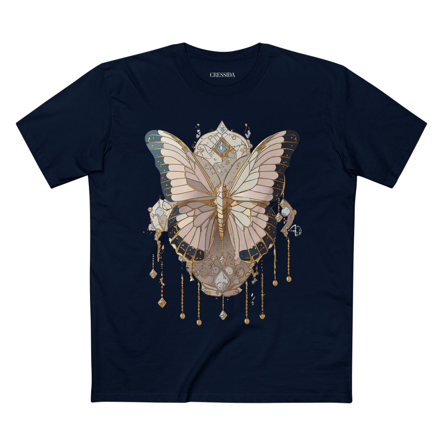 Butterfly shirt, Shirt with Butterfly, Tee Shirt with Antique Butterfly