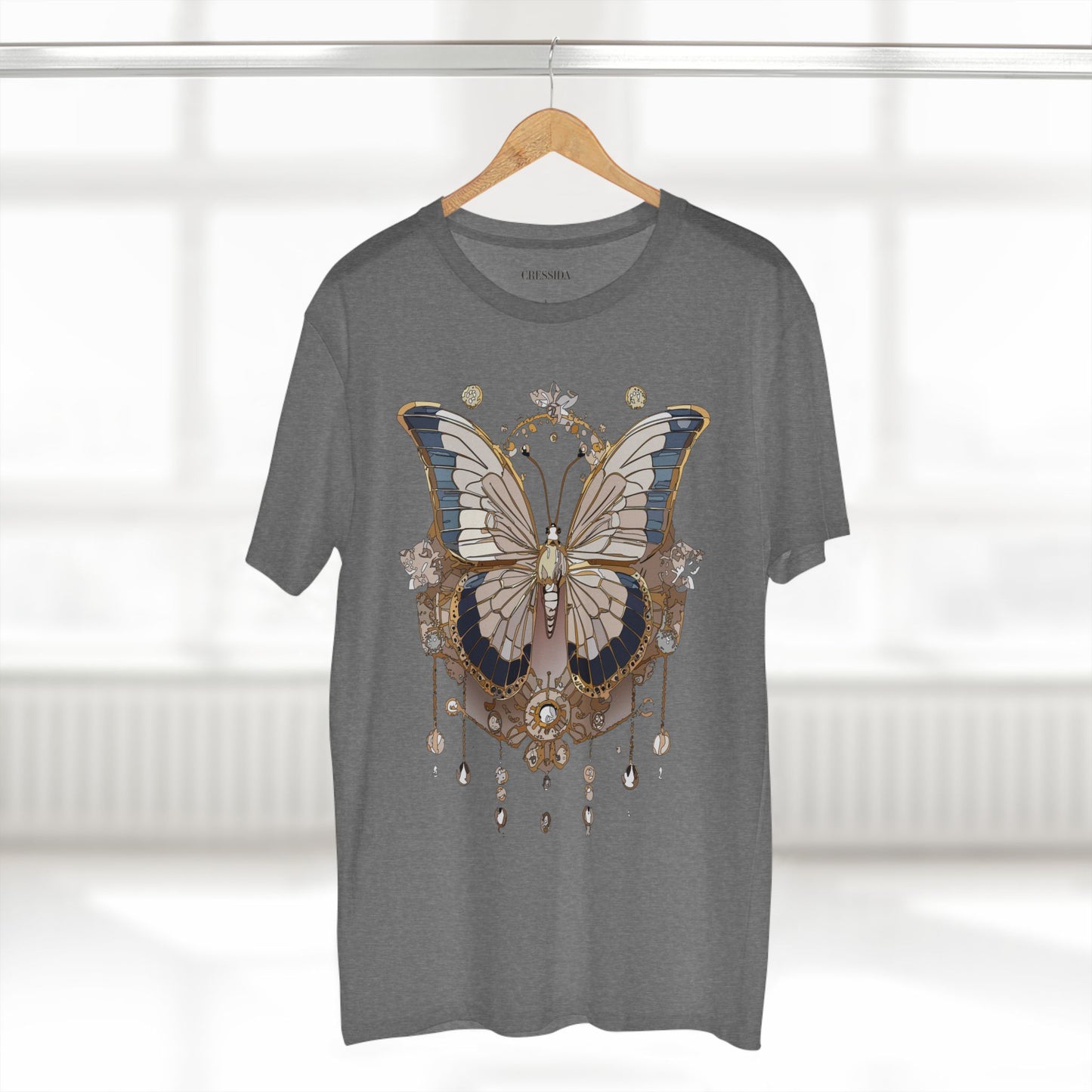 Butterfly shirt, Shirt with Butterfly, Tee Shirt with Antique Butterfly