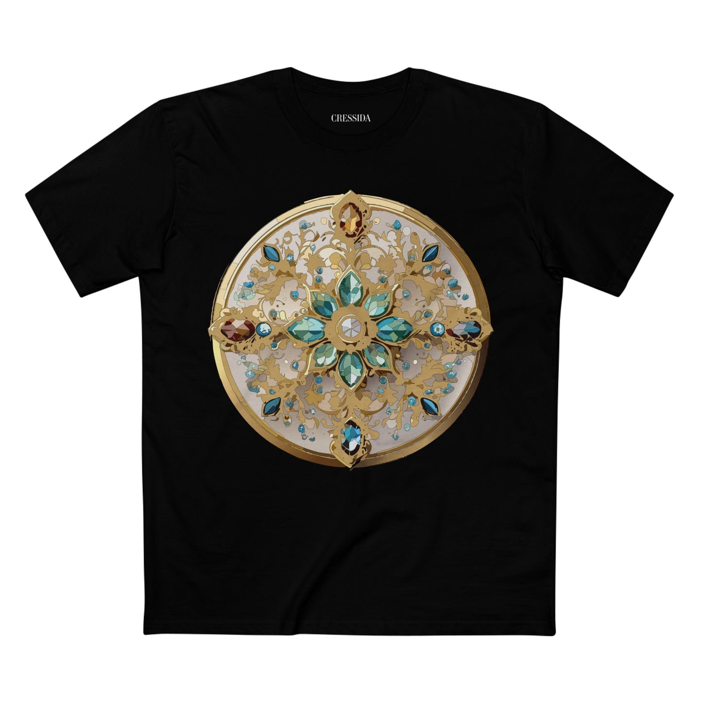 Medallion Shirt, Shirt with Medallion, Tee Shirt with Medal