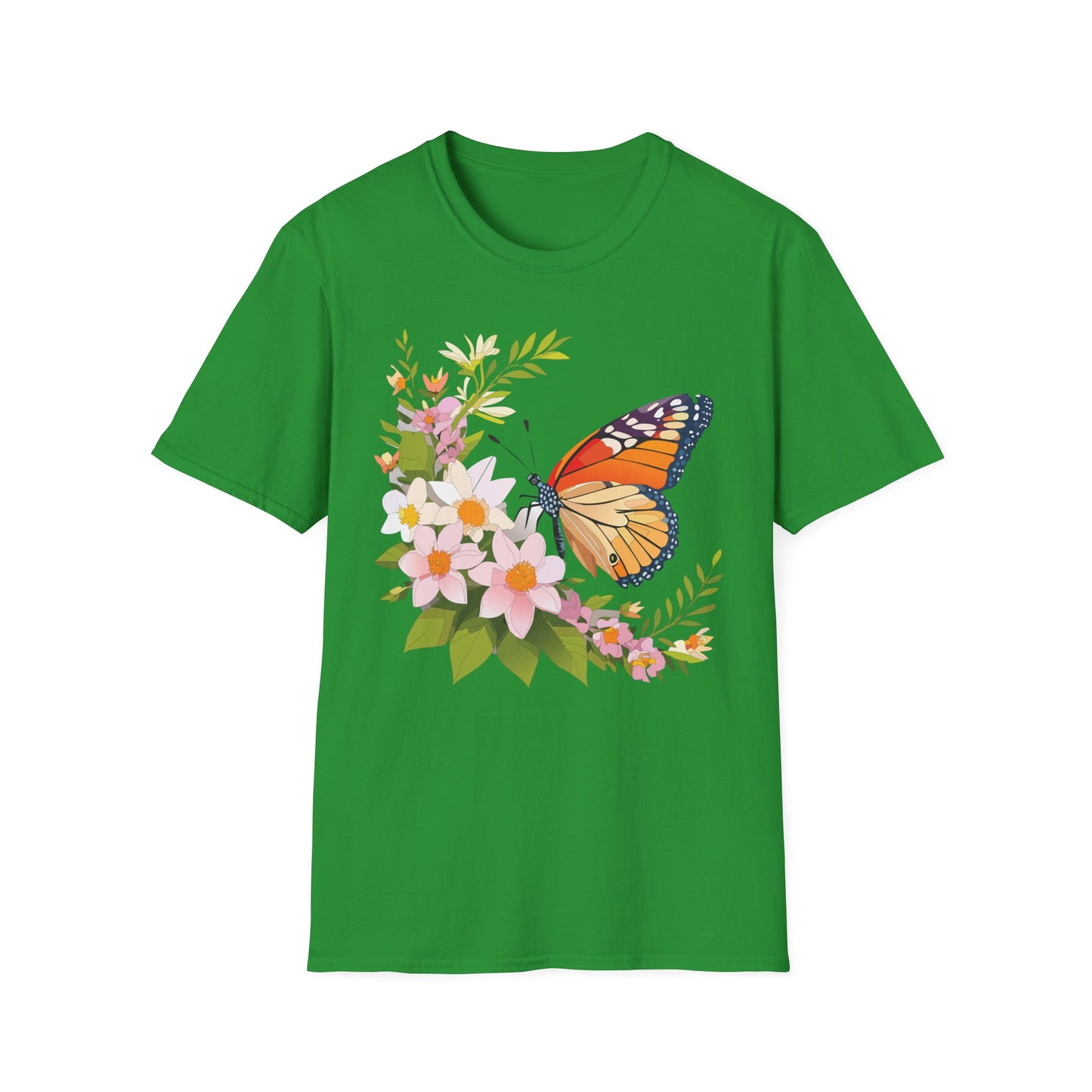 Butterfly Shirt, T Shirt with Butterfly, Monarch Shirt