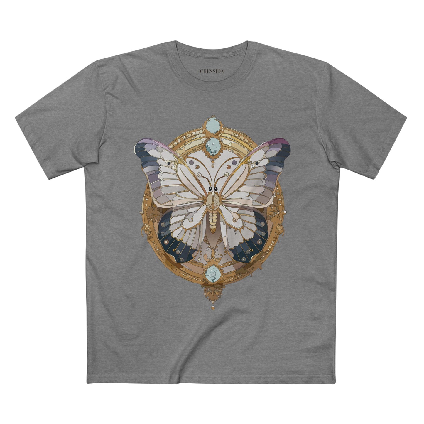 Butterfly shirt, Shirt with Butterfly, Tee Shirt with Antique Butterfly