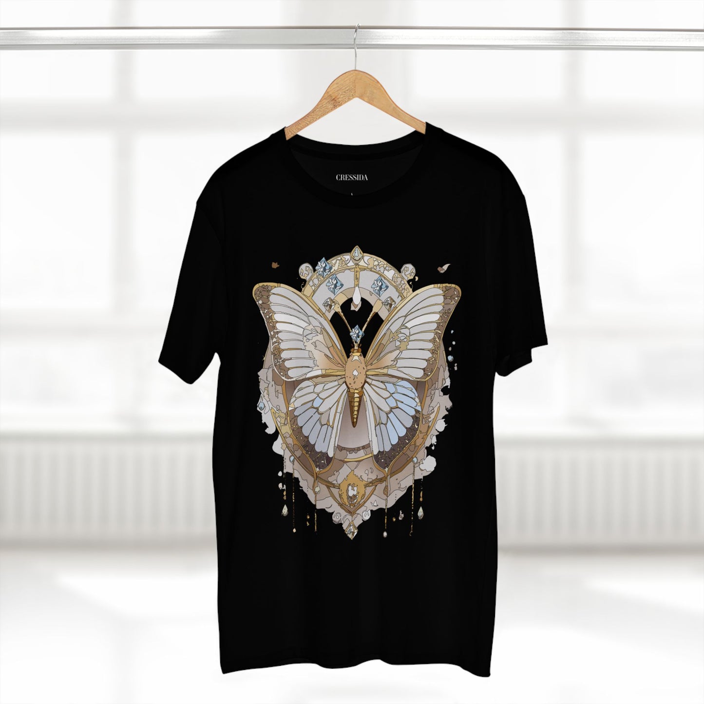 Butterfly shirt, Shirt with Butterfly, Tee Shirt with Antique Butterfly