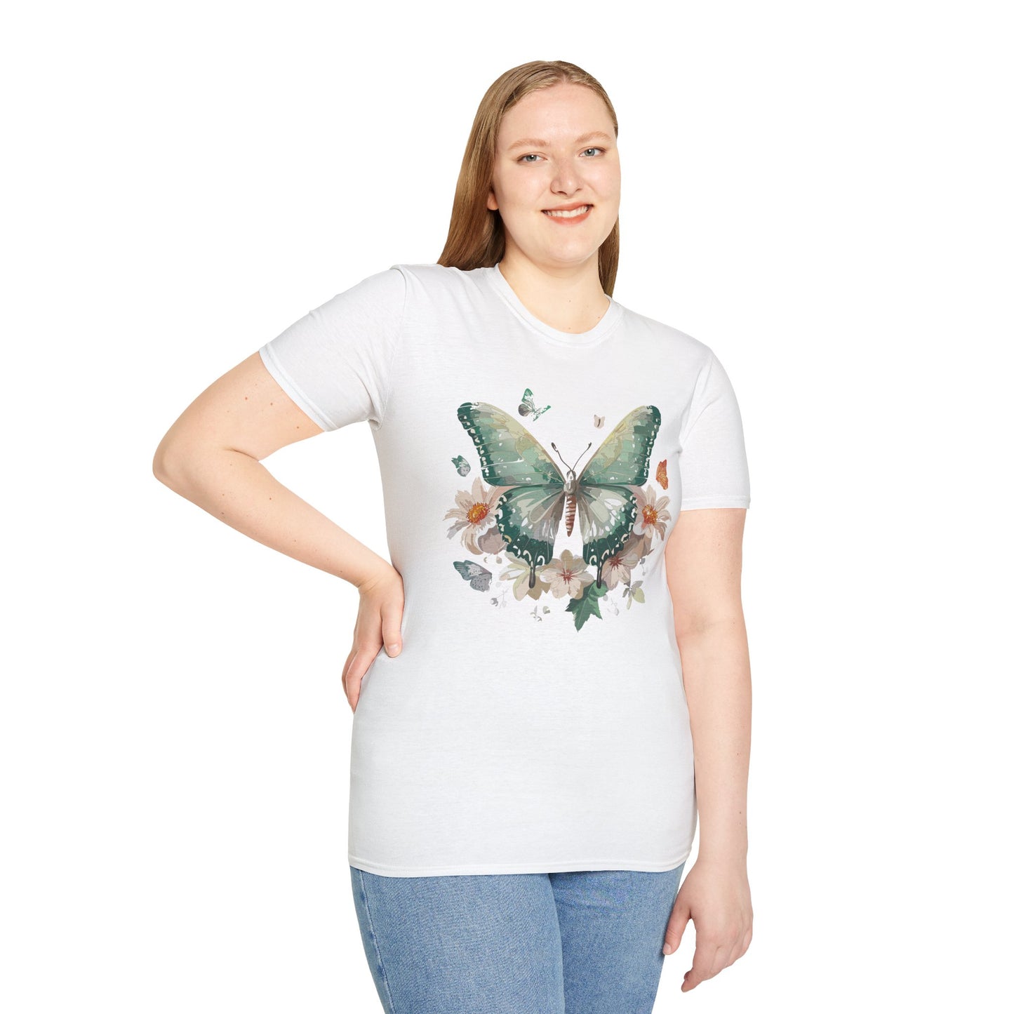 Butterfly Shirt, T Shirt with Butterfly, Monarch Shirt