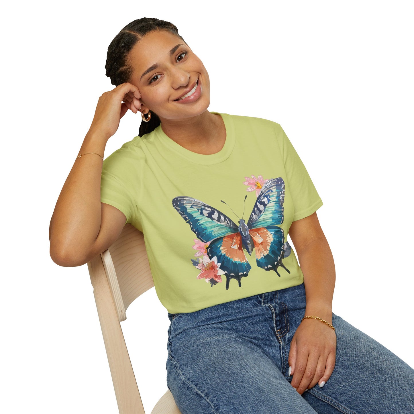 Butterfly Shirt, T Shirt with Butterfly, Monarch Shirt