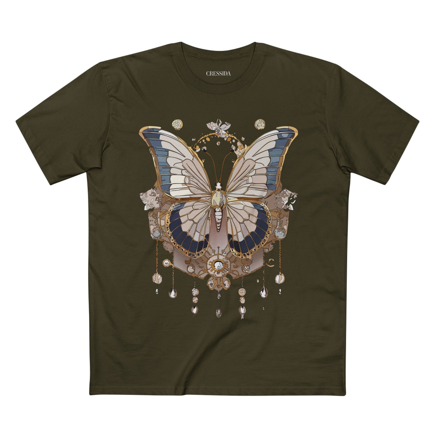 Butterfly shirt, Shirt with Butterfly, Tee Shirt with Antique Butterfly