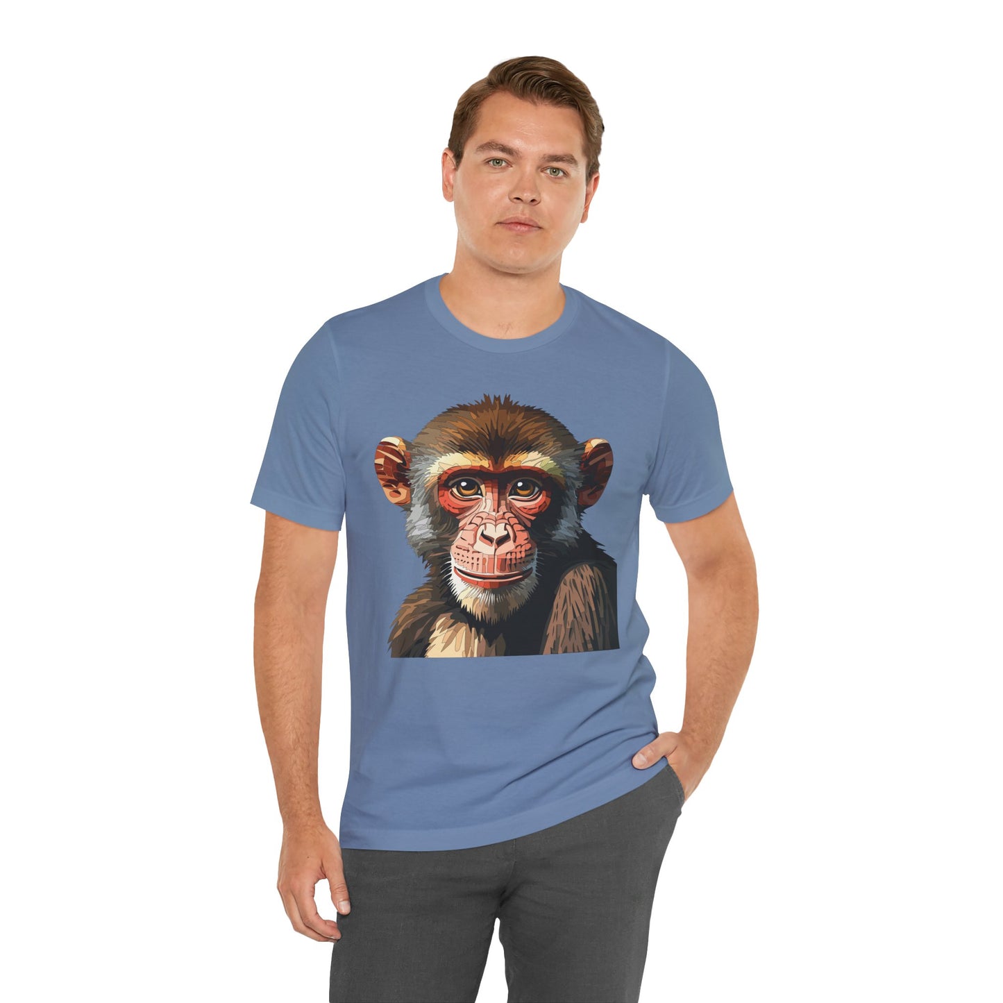 Unisex Animal Shirt, Tee Shirt with Animals, Art Design Tee Shirt, Wild Animals Shirt
