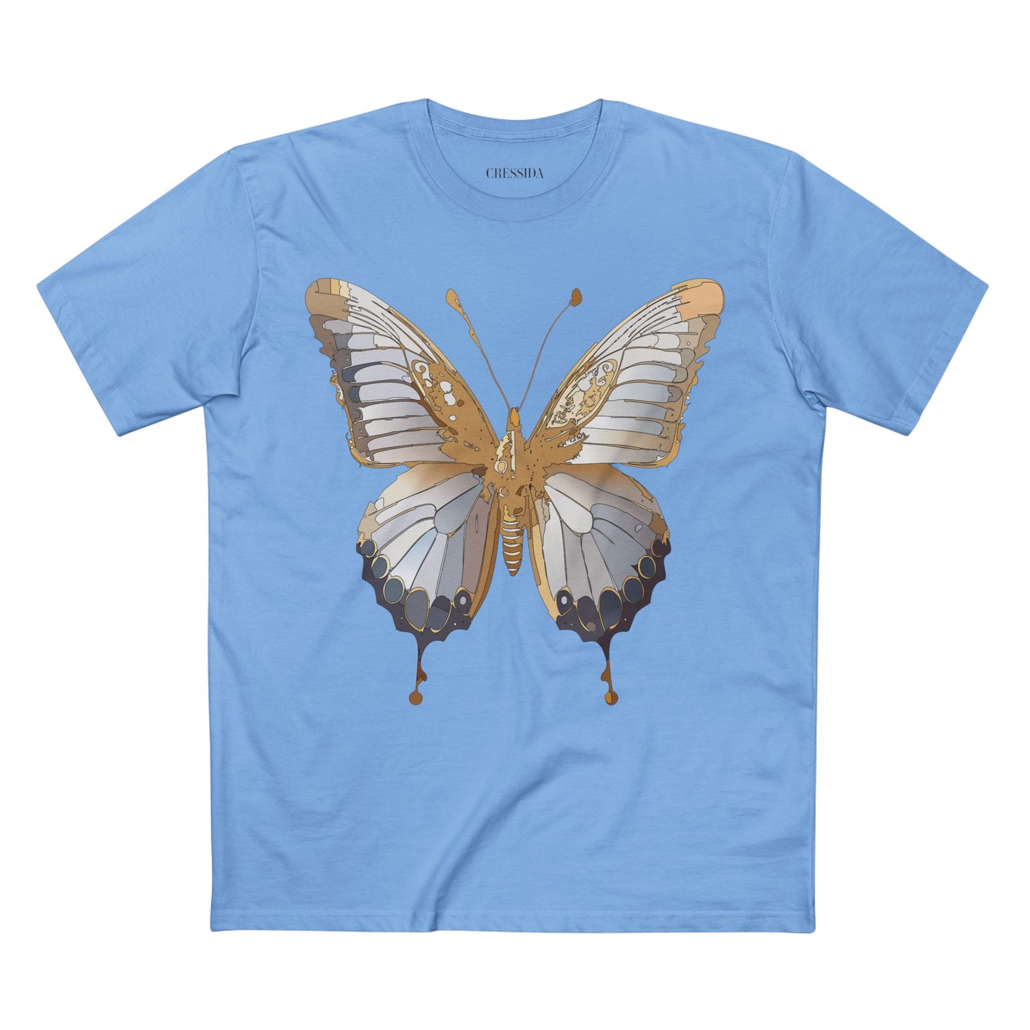 Butterfly shirt, Shirt with Butterfly, Tee Shirt with Antique Butterfly