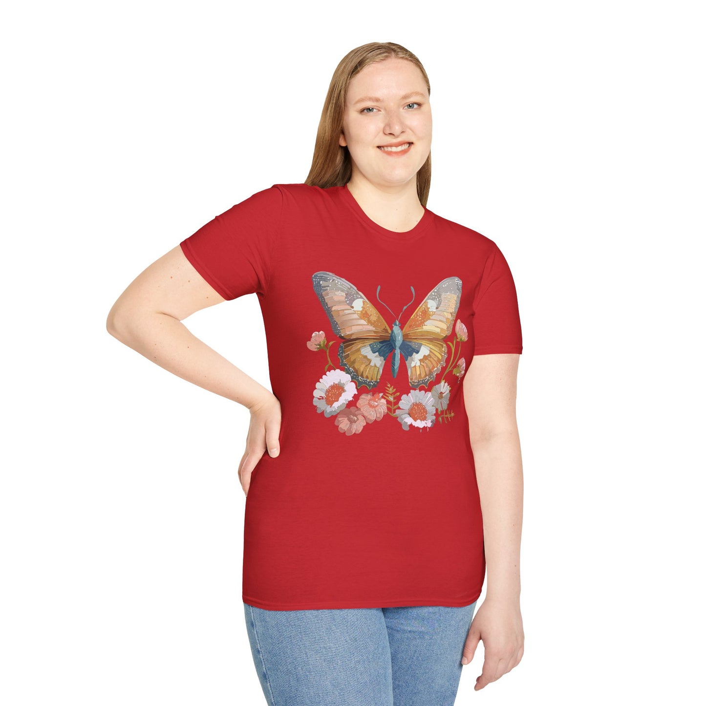 Butterfly Shirt, T Shirt with Butterfly, Monarch Shirt