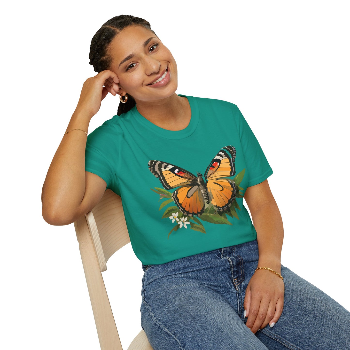 Butterfly Shirt, T Shirt with Butterfly, Monarch Shirt