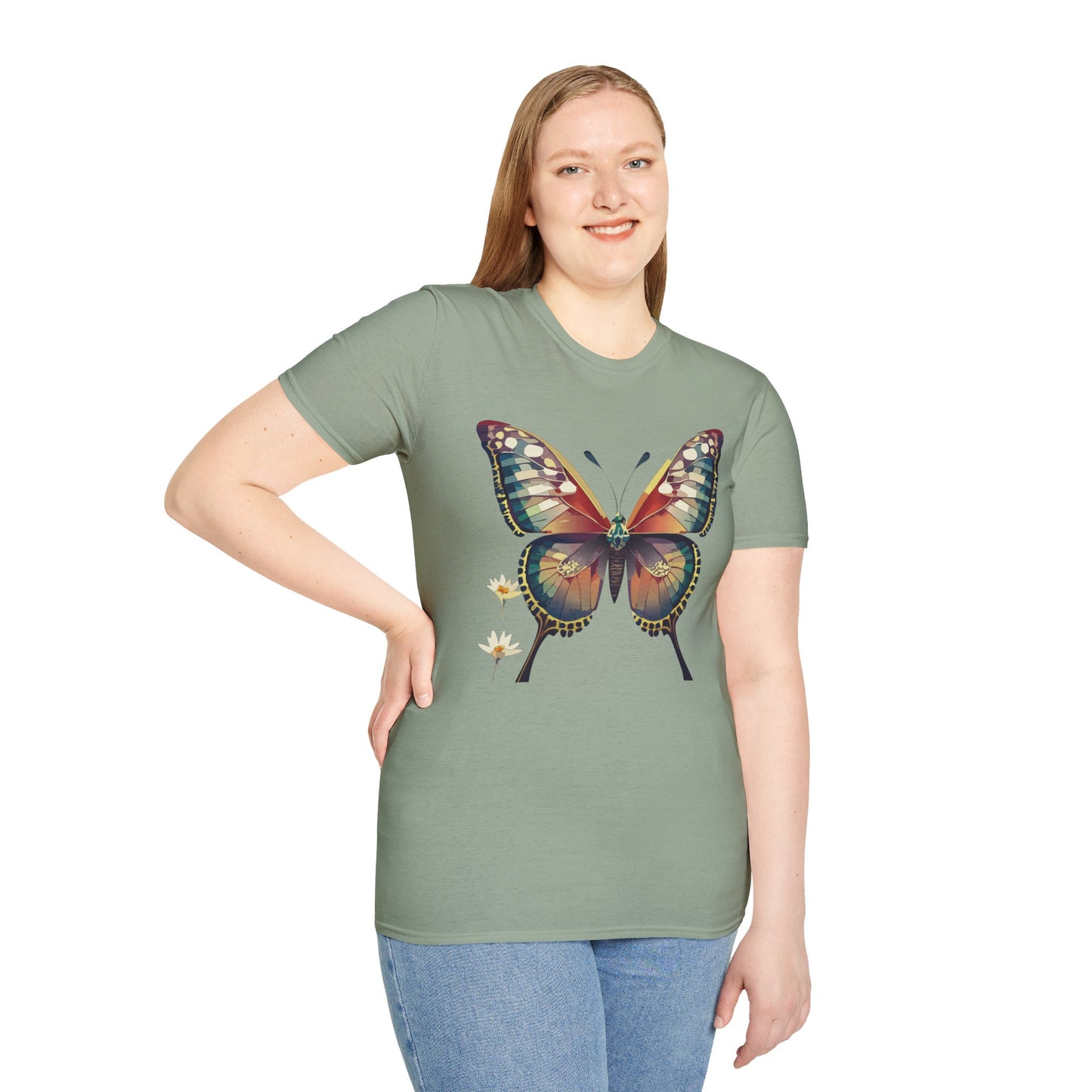 Butterfly Shirt, T Shirt with Butterfly, Monarch Shirt