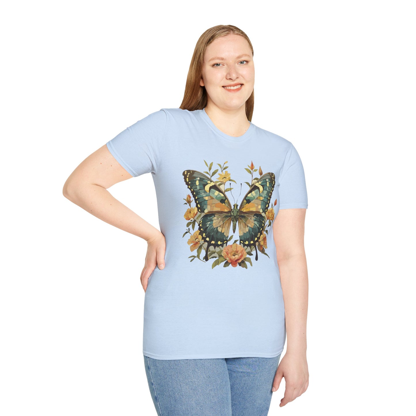Butterfly Shirt, T Shirt with Butterfly, Monarch Shirt