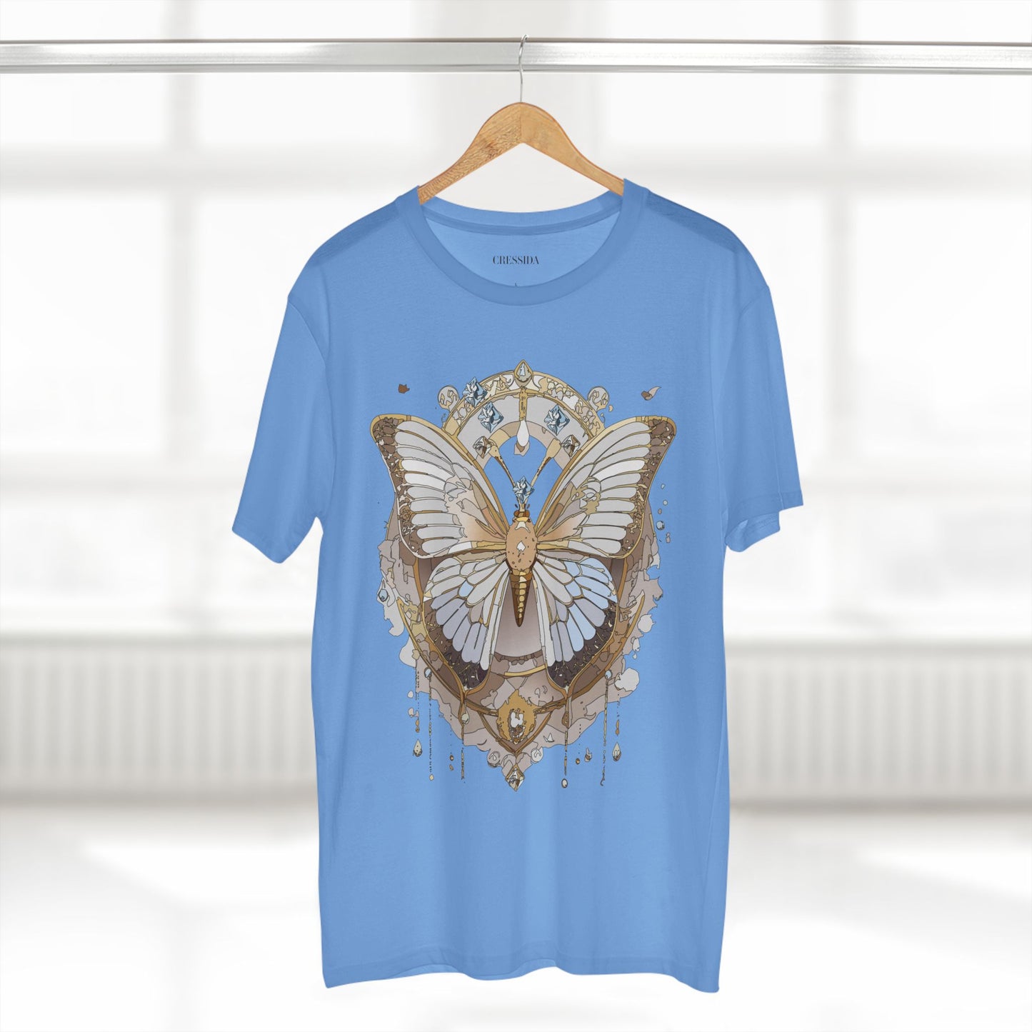 Butterfly shirt, Shirt with Butterfly, Tee Shirt with Antique Butterfly