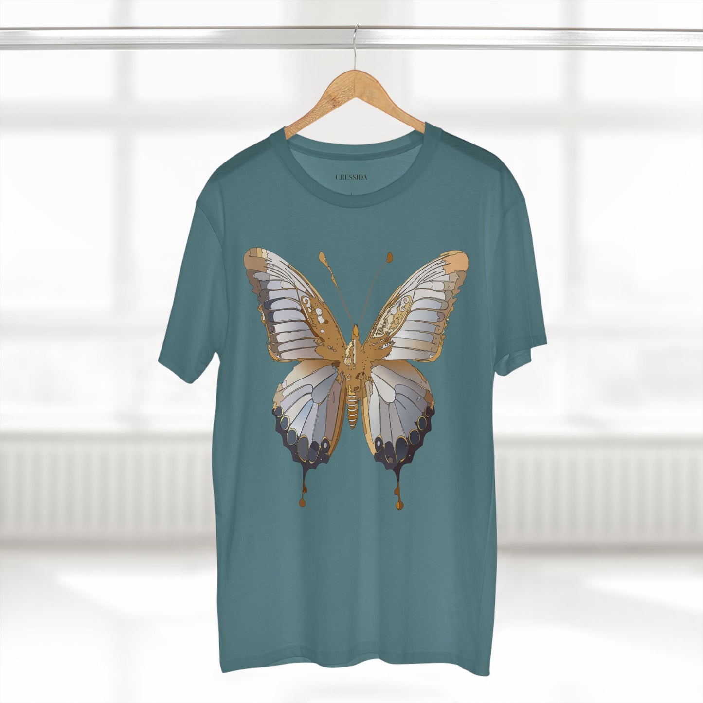 Butterfly shirt, Shirt with Butterfly, Tee Shirt with Antique Butterfly