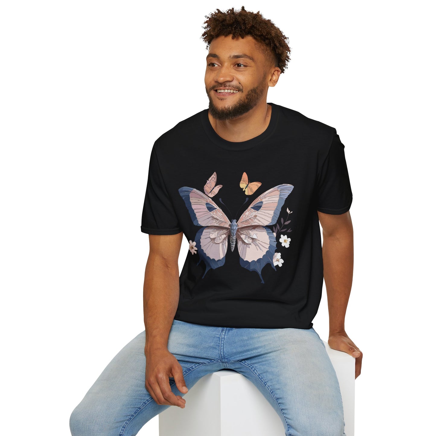 Butterfly Shirt, T Shirt with Butterfly, Monarch Shirt