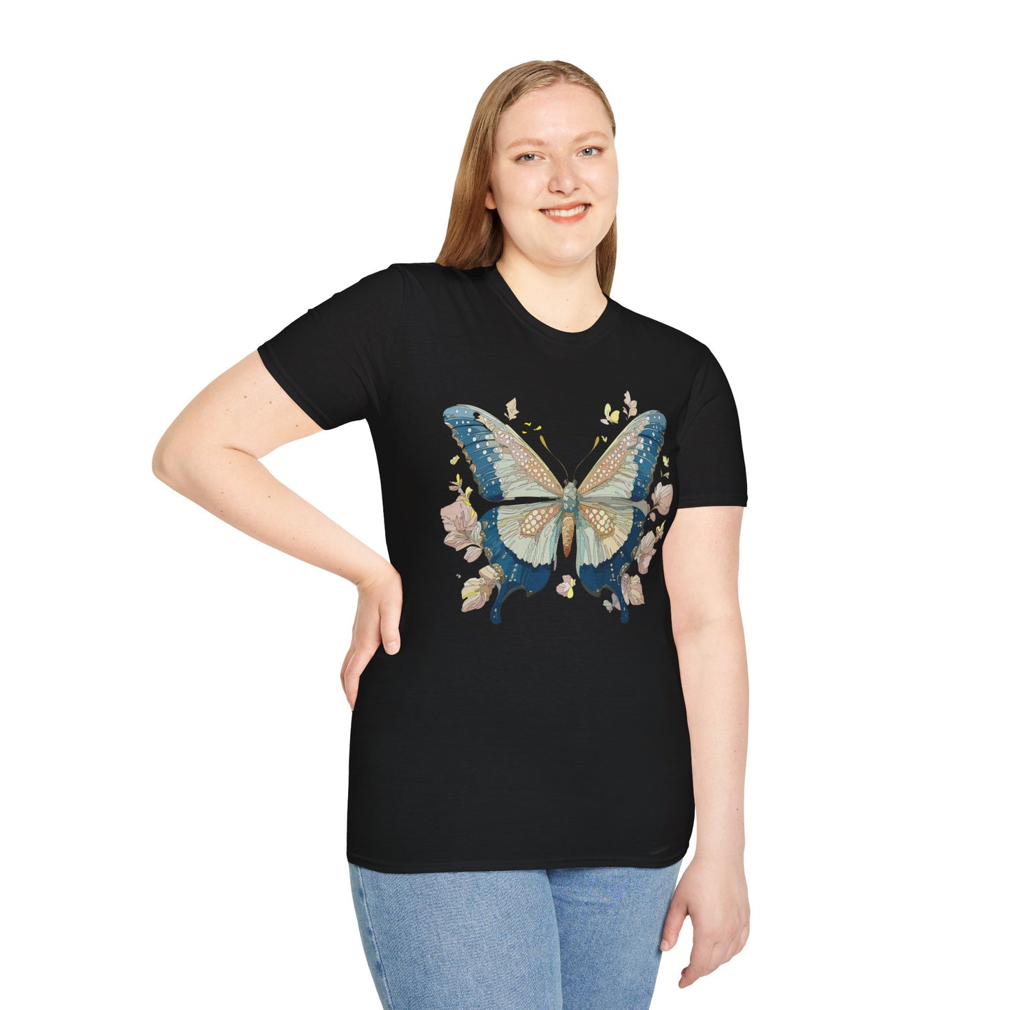 Butterfly Shirt, T Shirt with Butterfly, Monarch Shirt