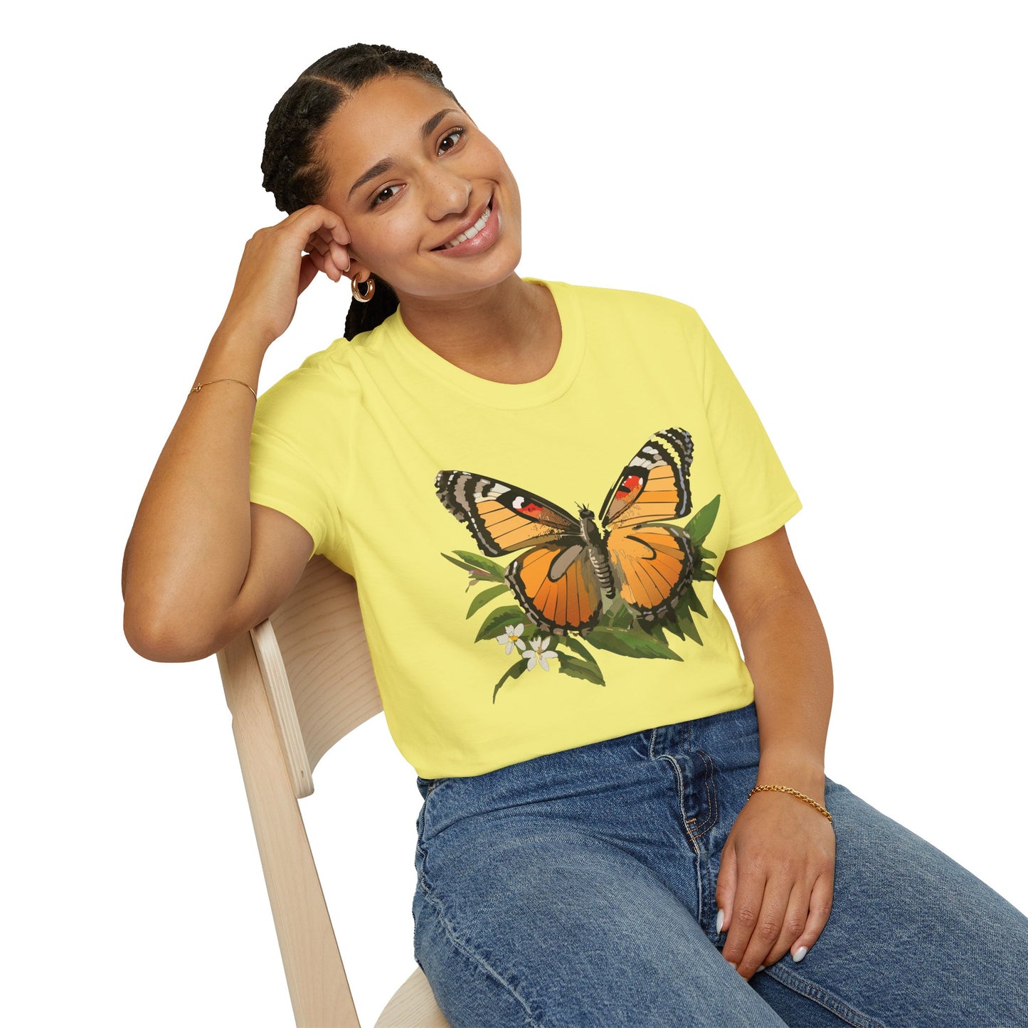 Butterfly Shirt, T Shirt with Butterfly, Monarch Shirt