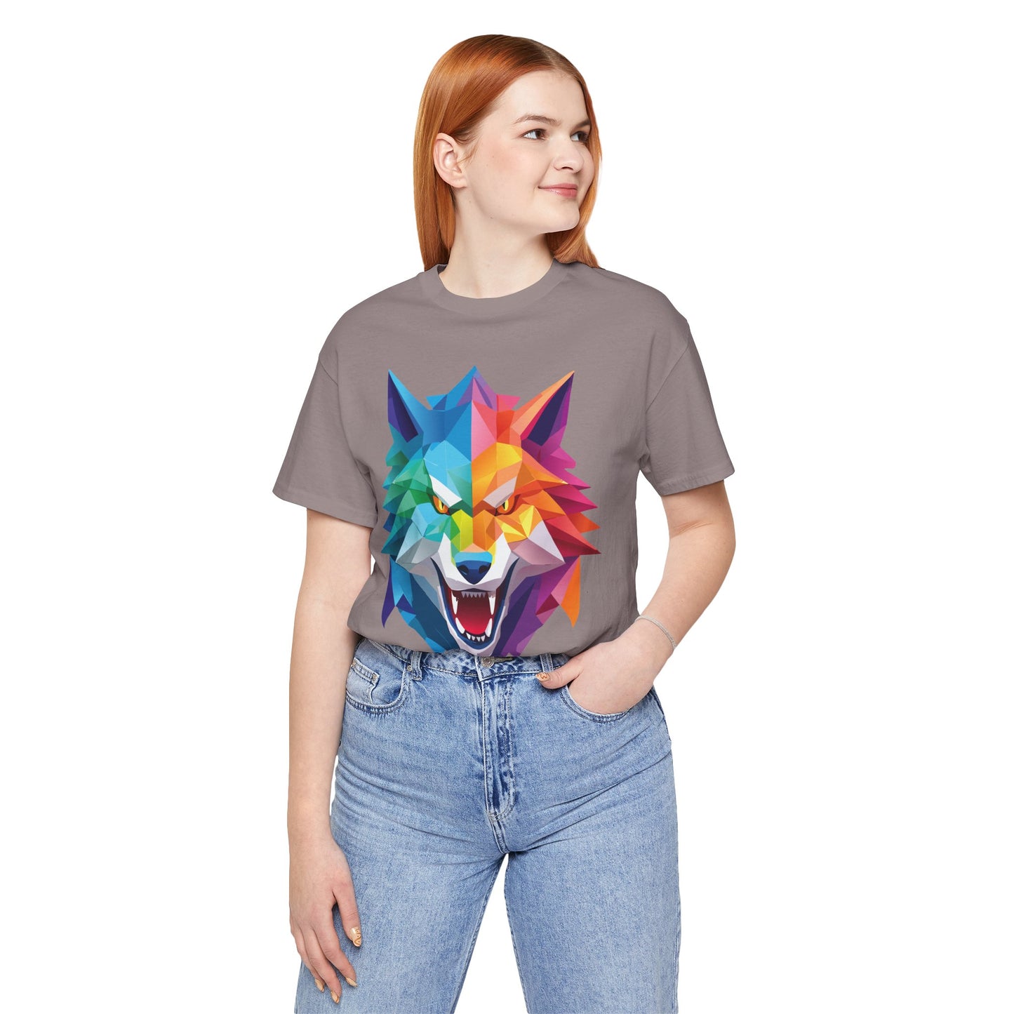 Unisex Animal Shirt, Tee Shirt with Animals, Art Design Tee Shirt, Wild Animals Shirt
