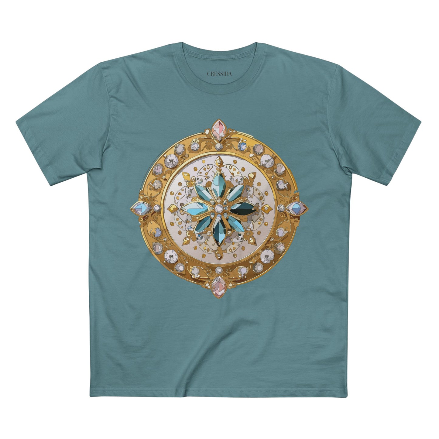 Medallion Shirt, Shirt with Medallion, Tee Shirt with Medal