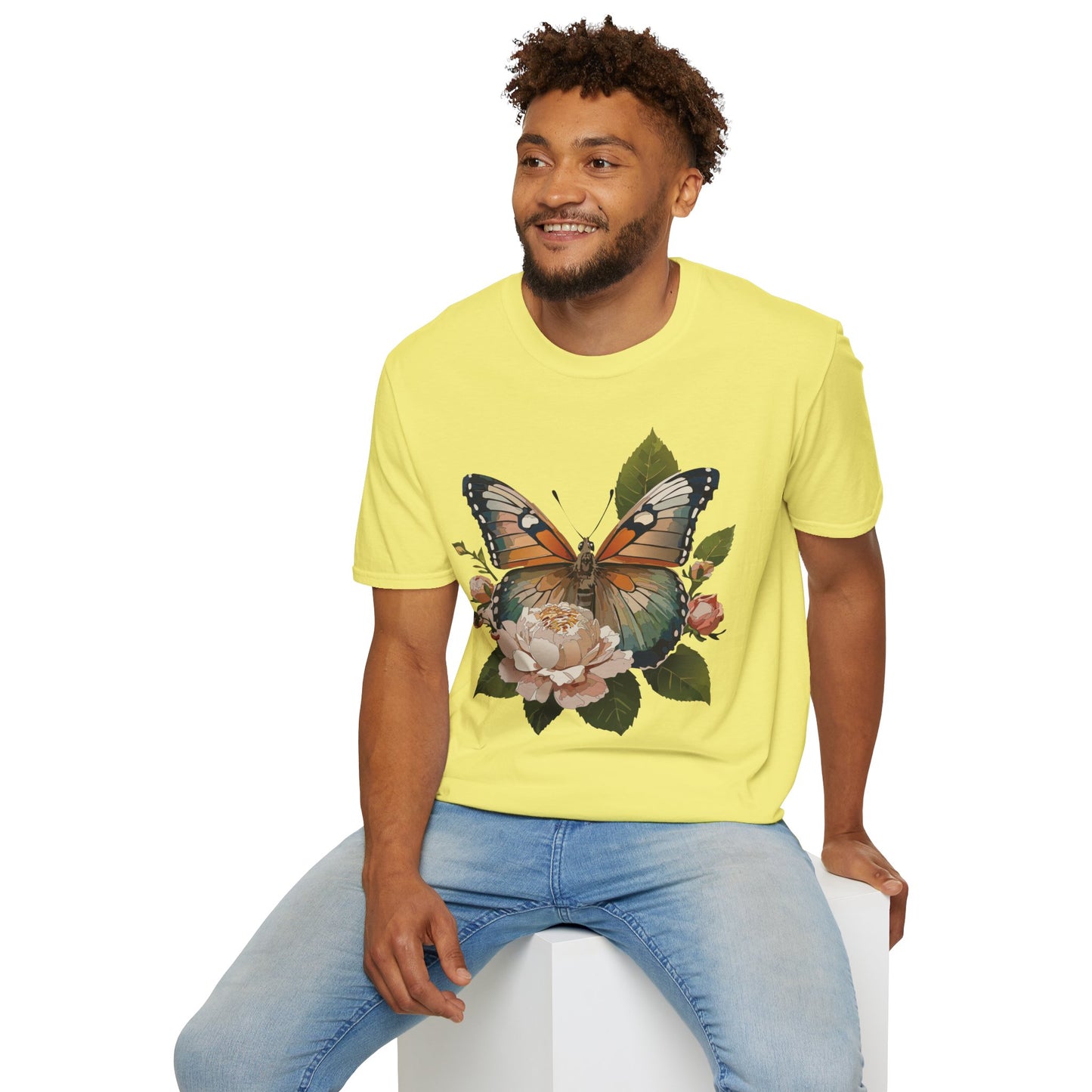 Butterfly Shirt, T Shirt with Butterfly, Monarch Shirt