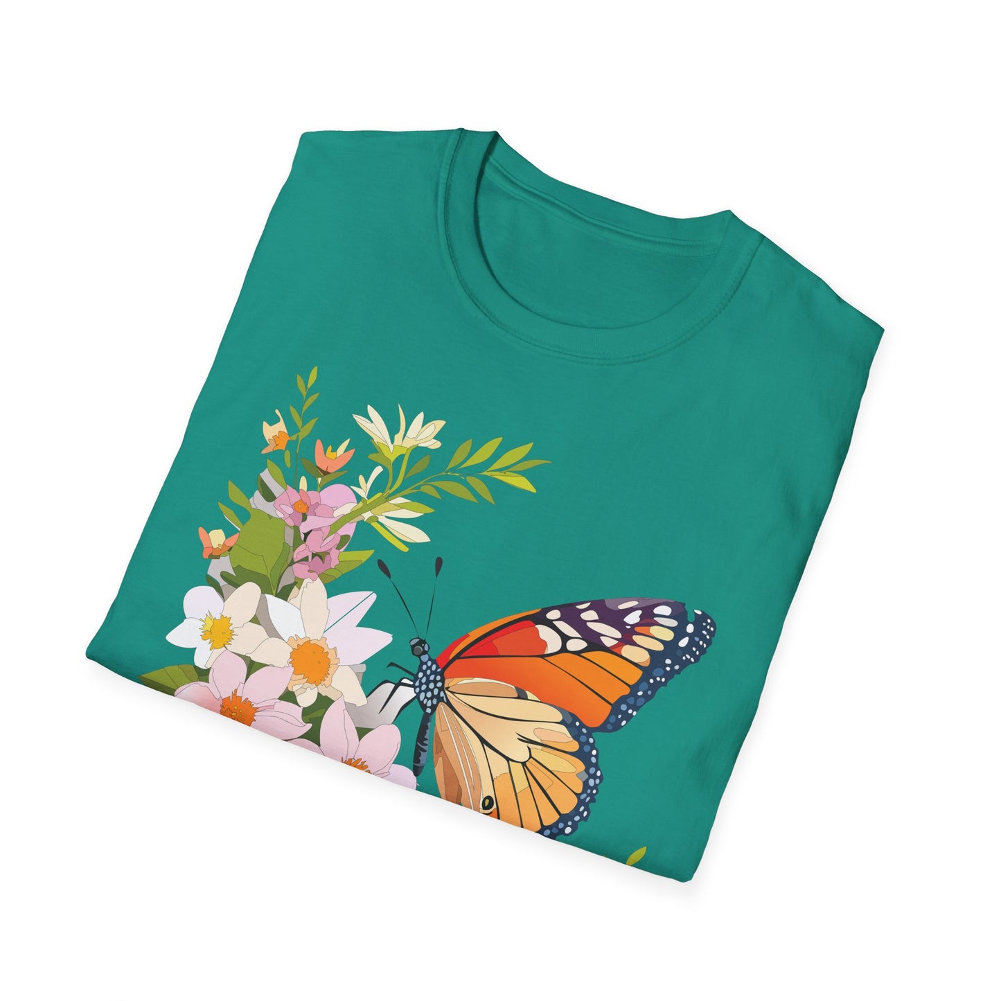 Butterfly Shirt, T Shirt with Butterfly, Monarch Shirt