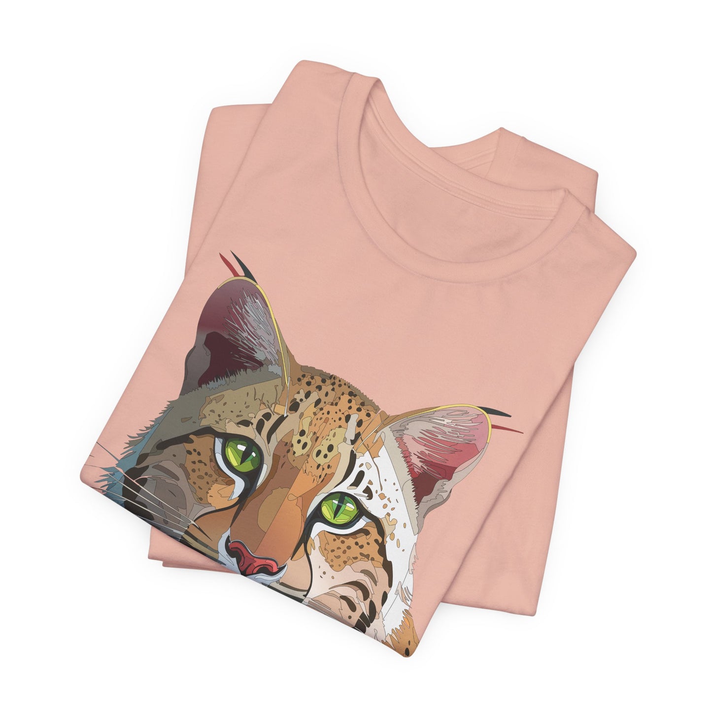 Unisex Animal Shirt, Tee Shirt with Animals, Art Design Tee Shirt, Wild Animals Shirt