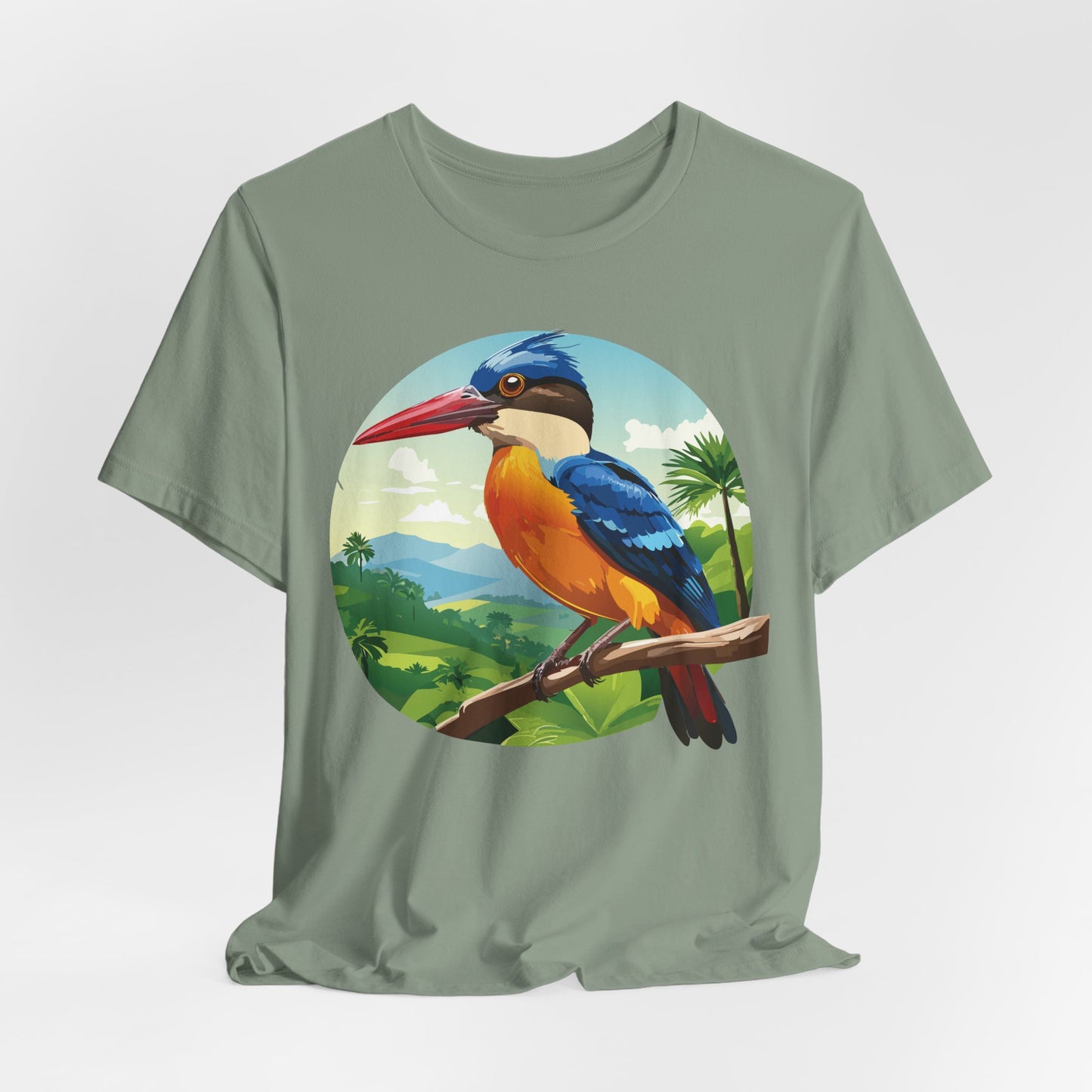 Unisex Animal Shirt, Tee Shirt with Animals, Art Design Tee Shirt, Wild Animals Shirt