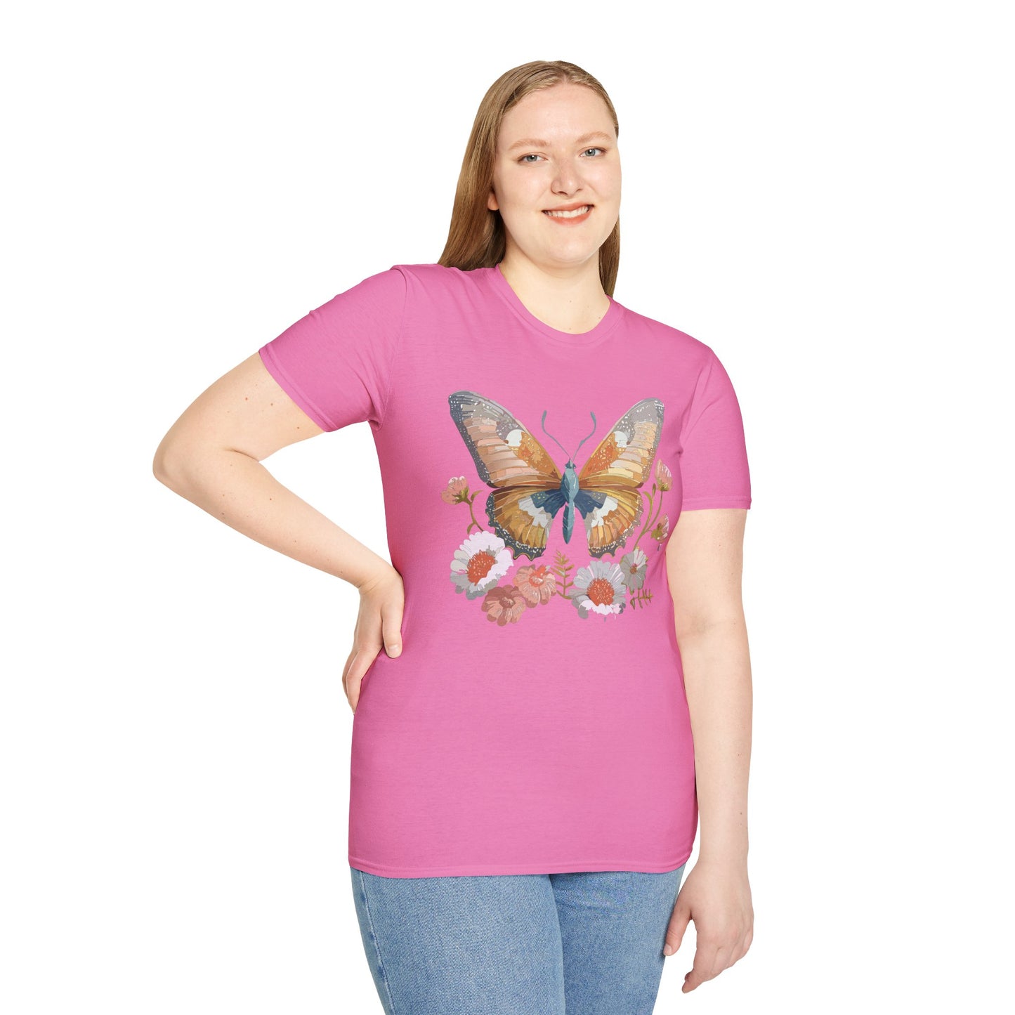 Butterfly Shirt, T Shirt with Butterfly, Monarch Shirt