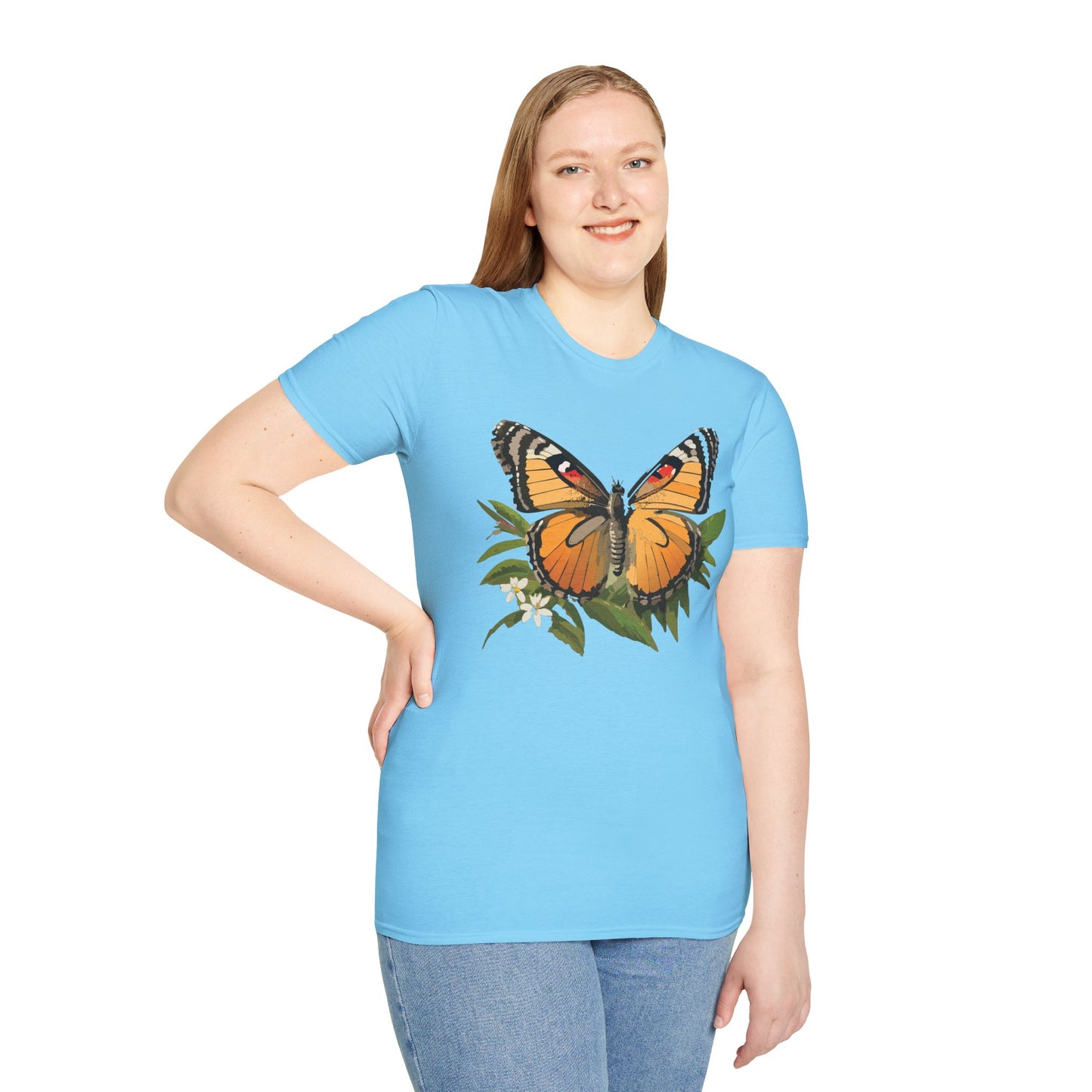 Butterfly Shirt, T Shirt with Butterfly, Monarch Shirt