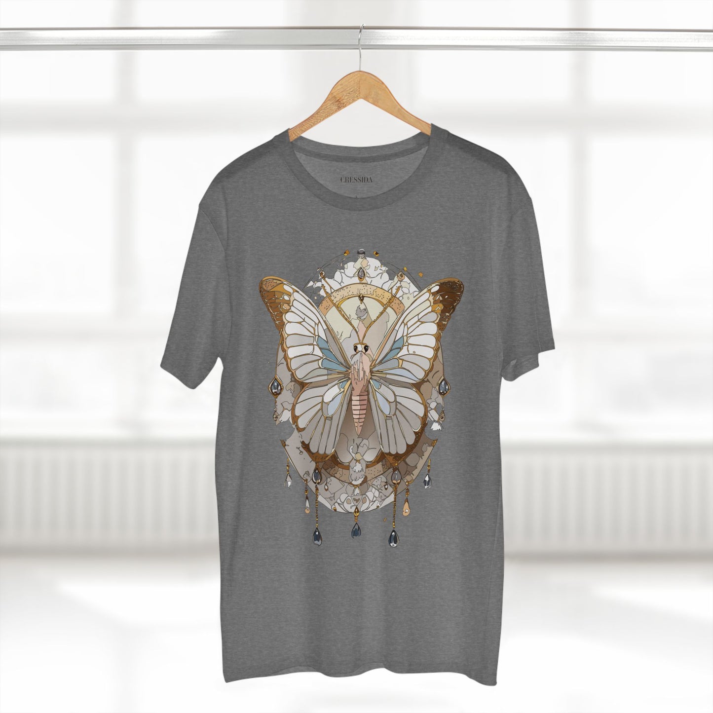 Butterfly shirt, Shirt with Butterfly, Tee Shirt with Antique Butterfly