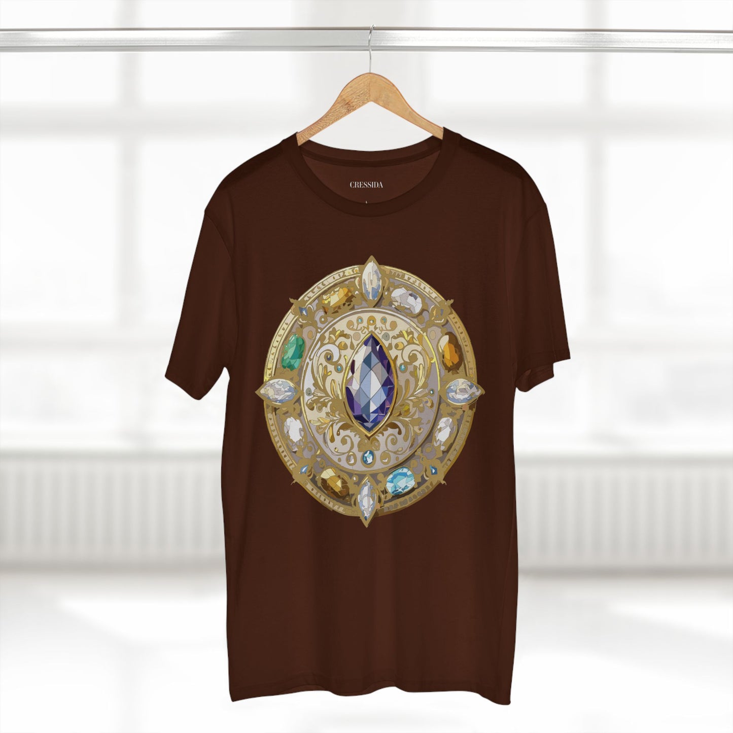 Medallion Shirt, Shirt with Medallion, Tee Shirt with Medal