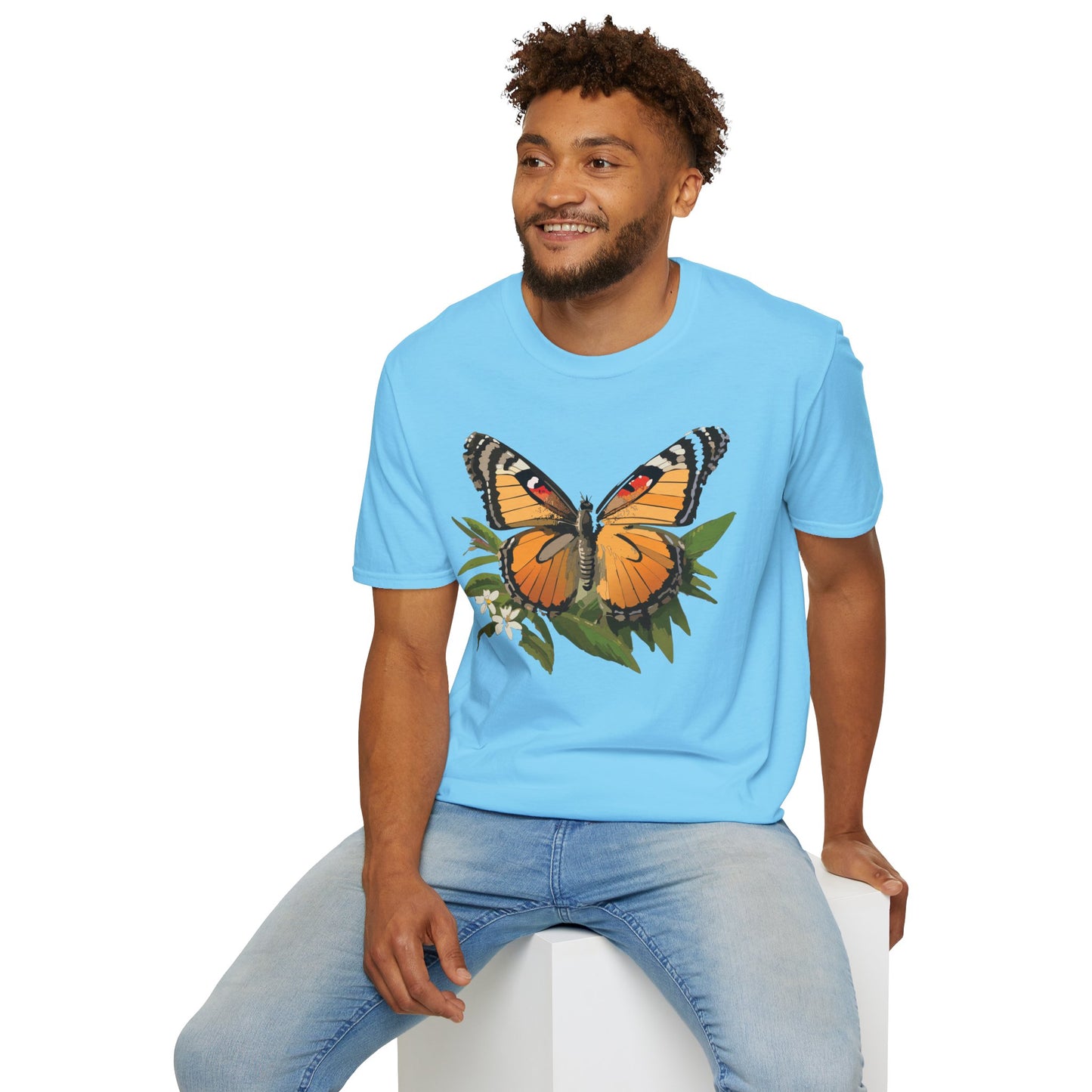 Butterfly Shirt, T Shirt with Butterfly, Monarch Shirt
