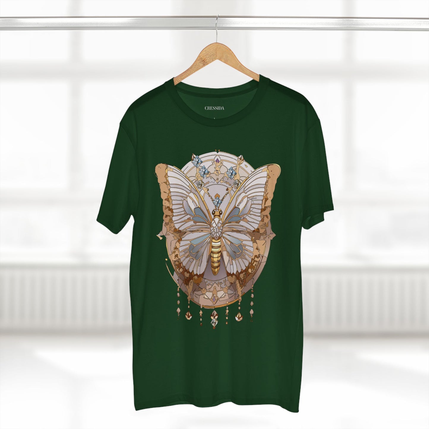 Butterfly shirt, Shirt with Butterfly, Tee Shirt with Antique Butterfly