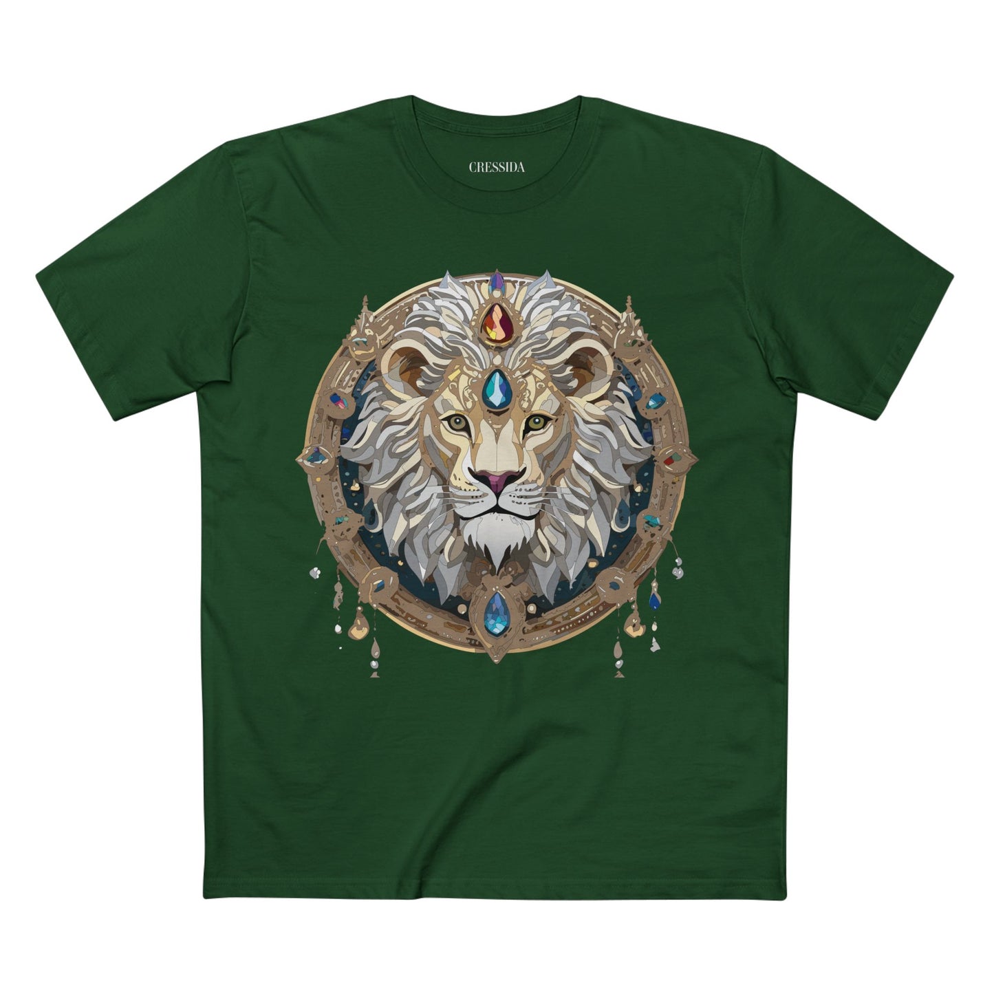 Animal Shirt, Shirt with Animals, Tee Shirt with Antique Animal Medallion