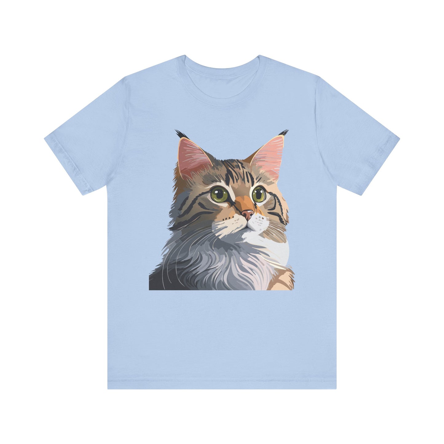 Unisex Animal Shirt, Tee Shirt with Animals, Art Design Tee Shirt, Wild Animals Shirt