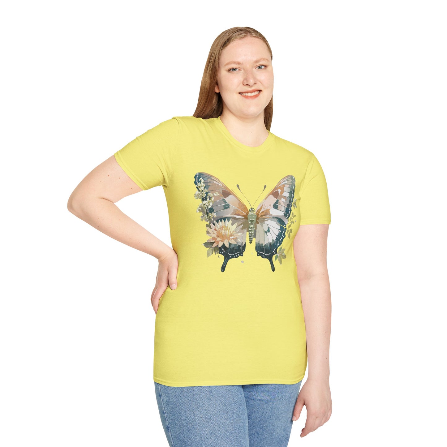 Butterfly Shirt, T Shirt with Butterfly, Monarch Shirt
