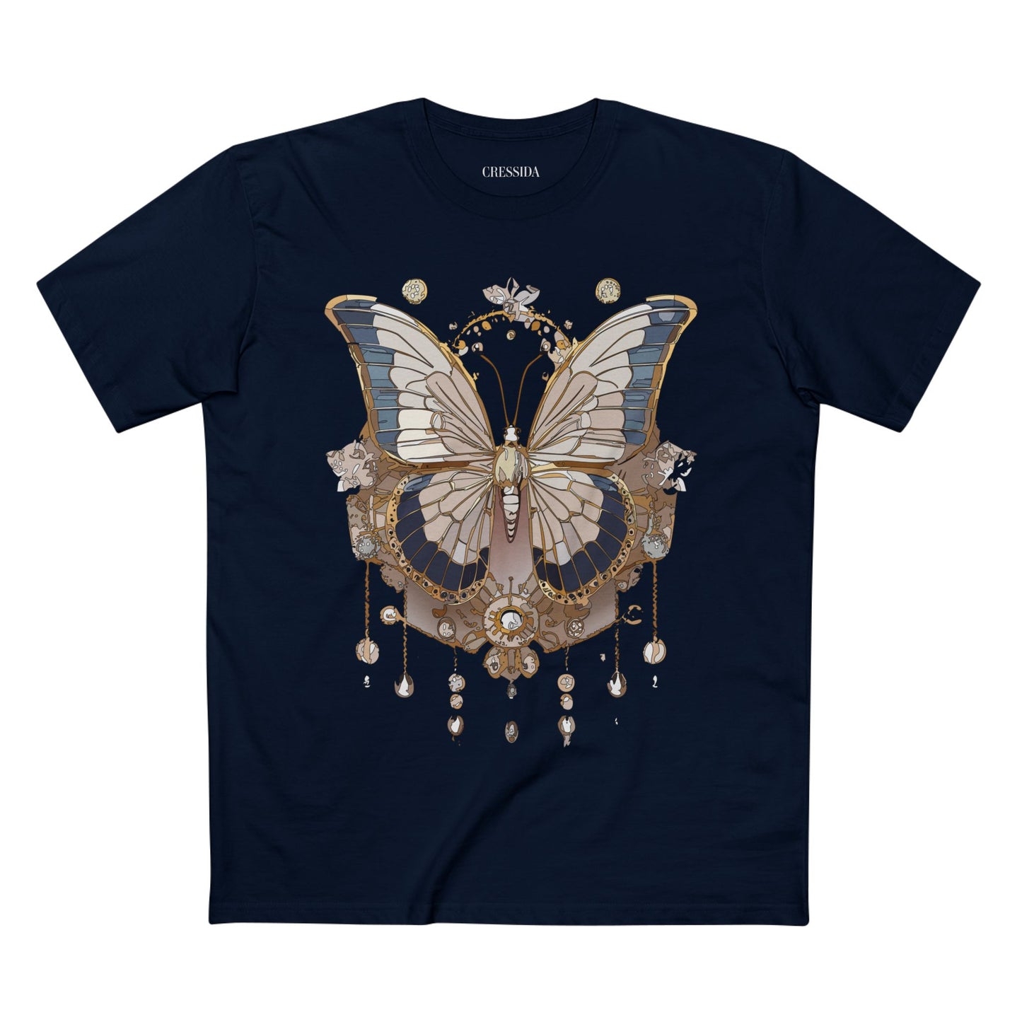 Butterfly shirt, Shirt with Butterfly, Tee Shirt with Antique Butterfly