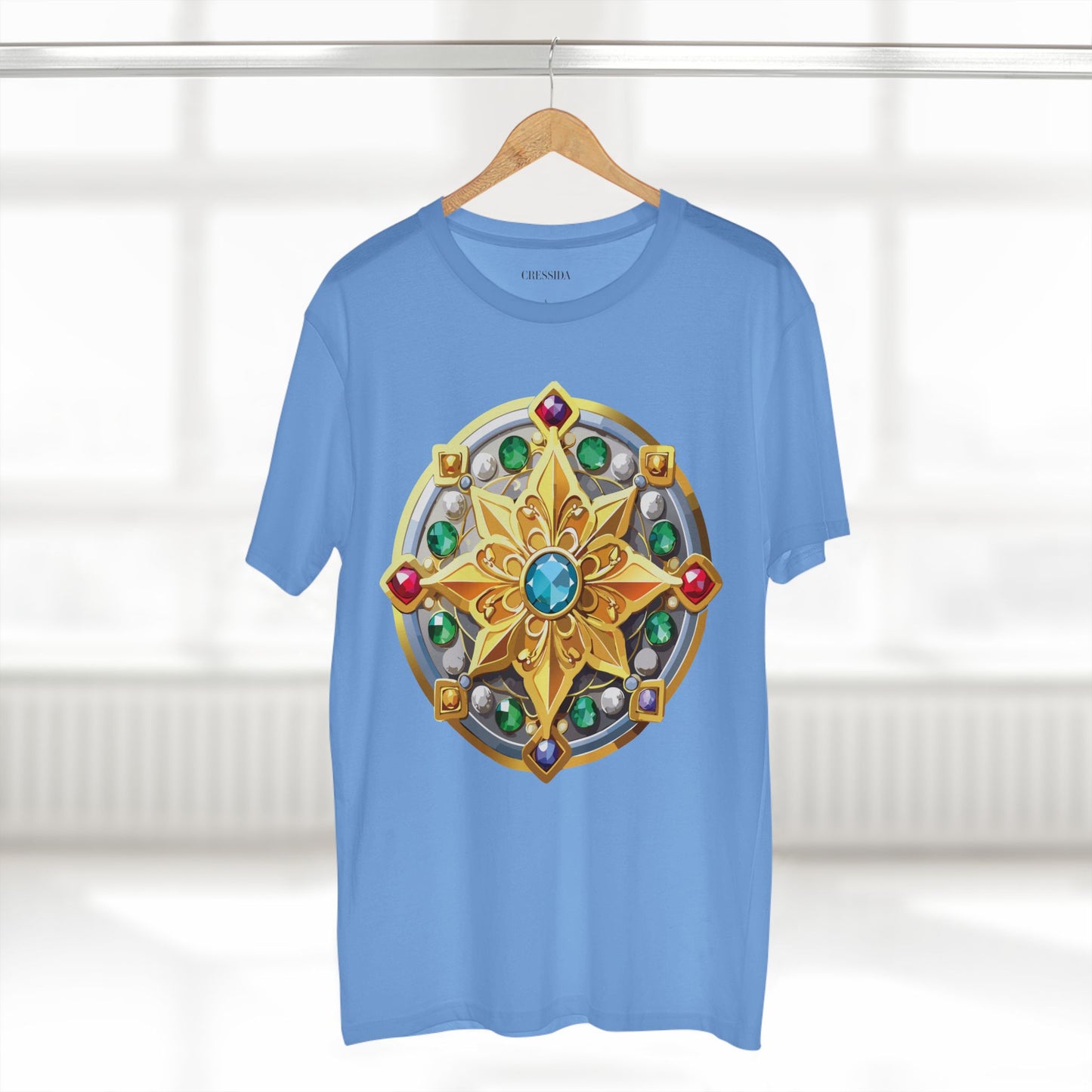 Medallion Shirt, Shirt with Medallion, Tee Shirt with Medal