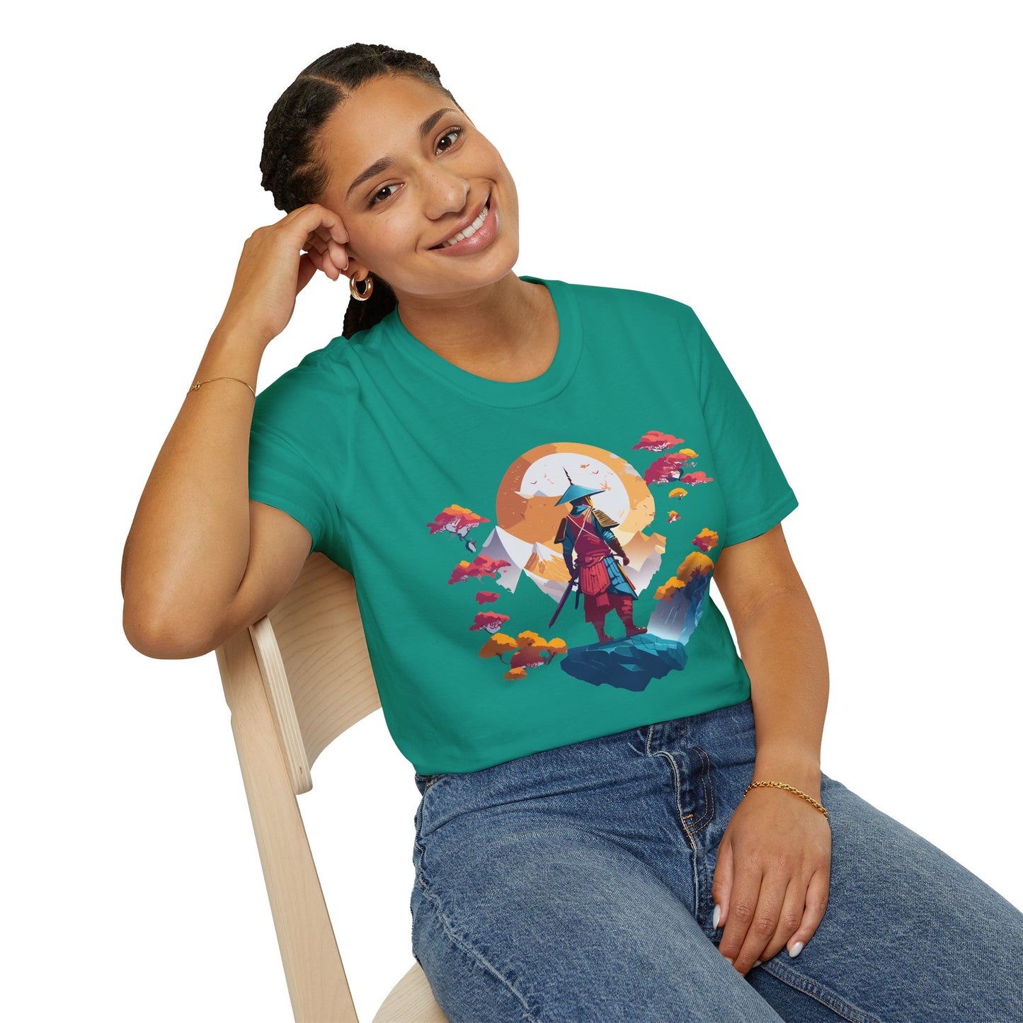 Samurai Shirt, Samurai Tee, T-Shirt with Samurai