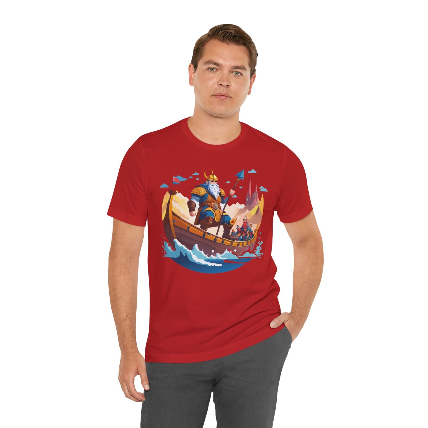 Unisex Viking Shirt, Nordic Shirt, Tee Shirt with Vikings