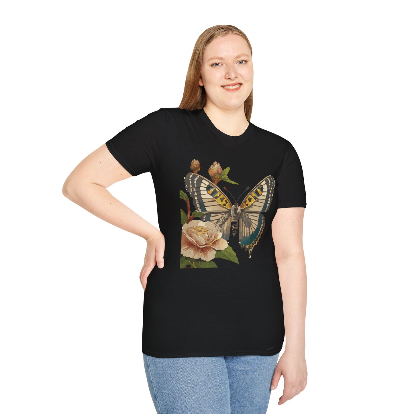 Butterfly Shirt, T Shirt with Butterfly, Monarch Shirt
