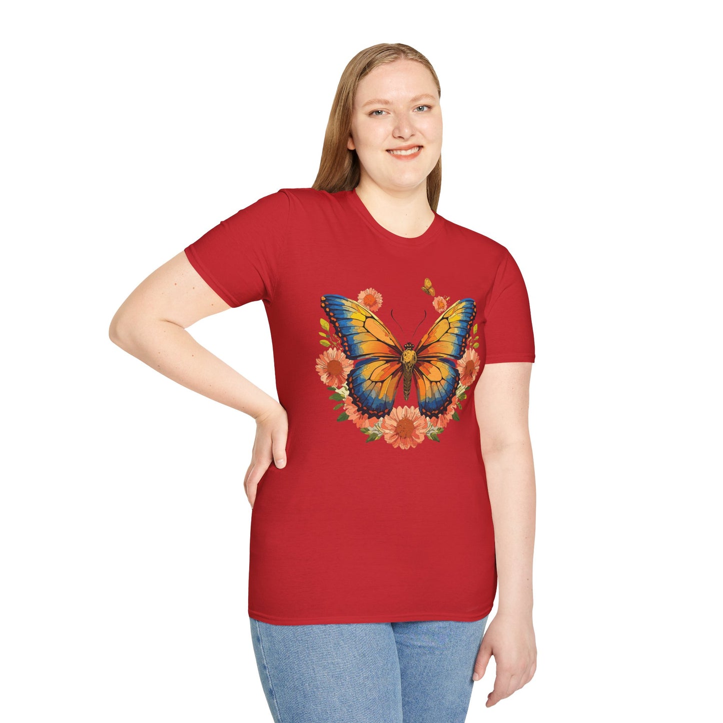 Butterfly Shirt, T Shirt with Butterfly, Monarch Shirt