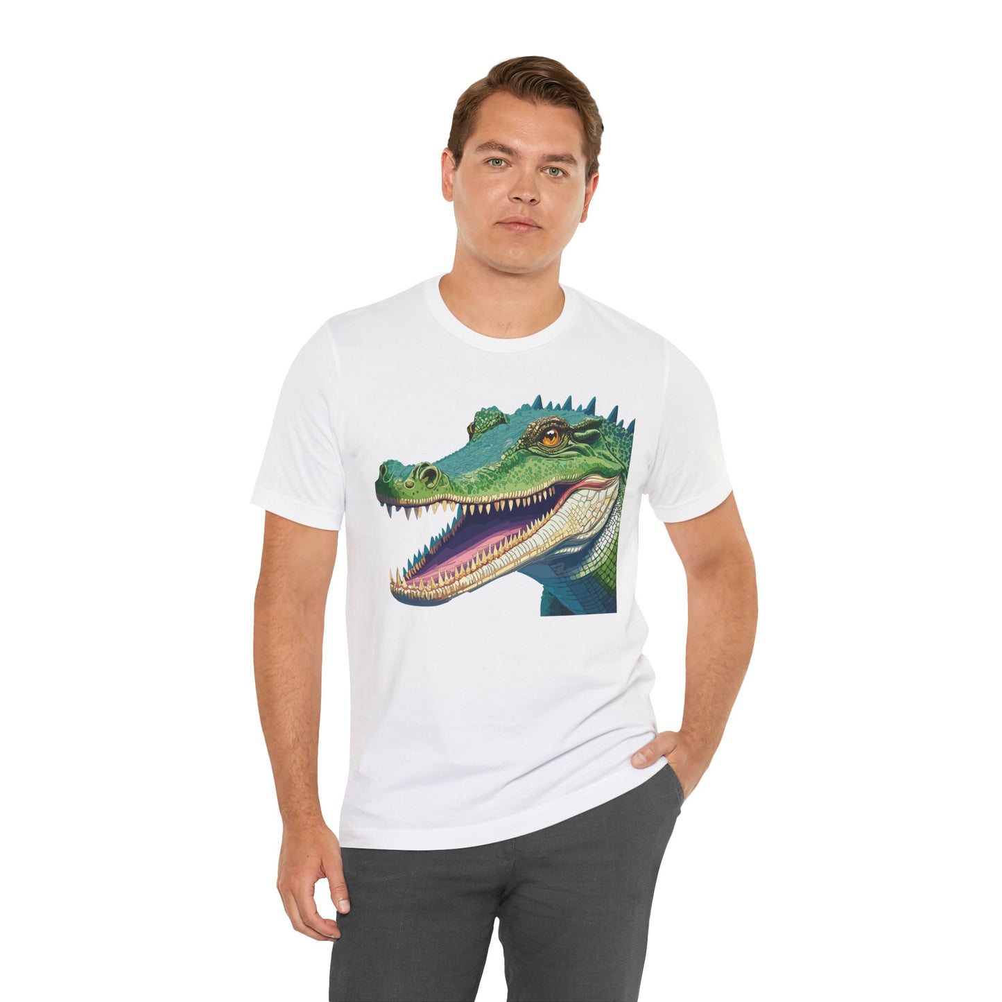 Unisex Animal Shirt, Tee Shirt with Animals, Art Design Tee Shirt, Wild Animals Shirt